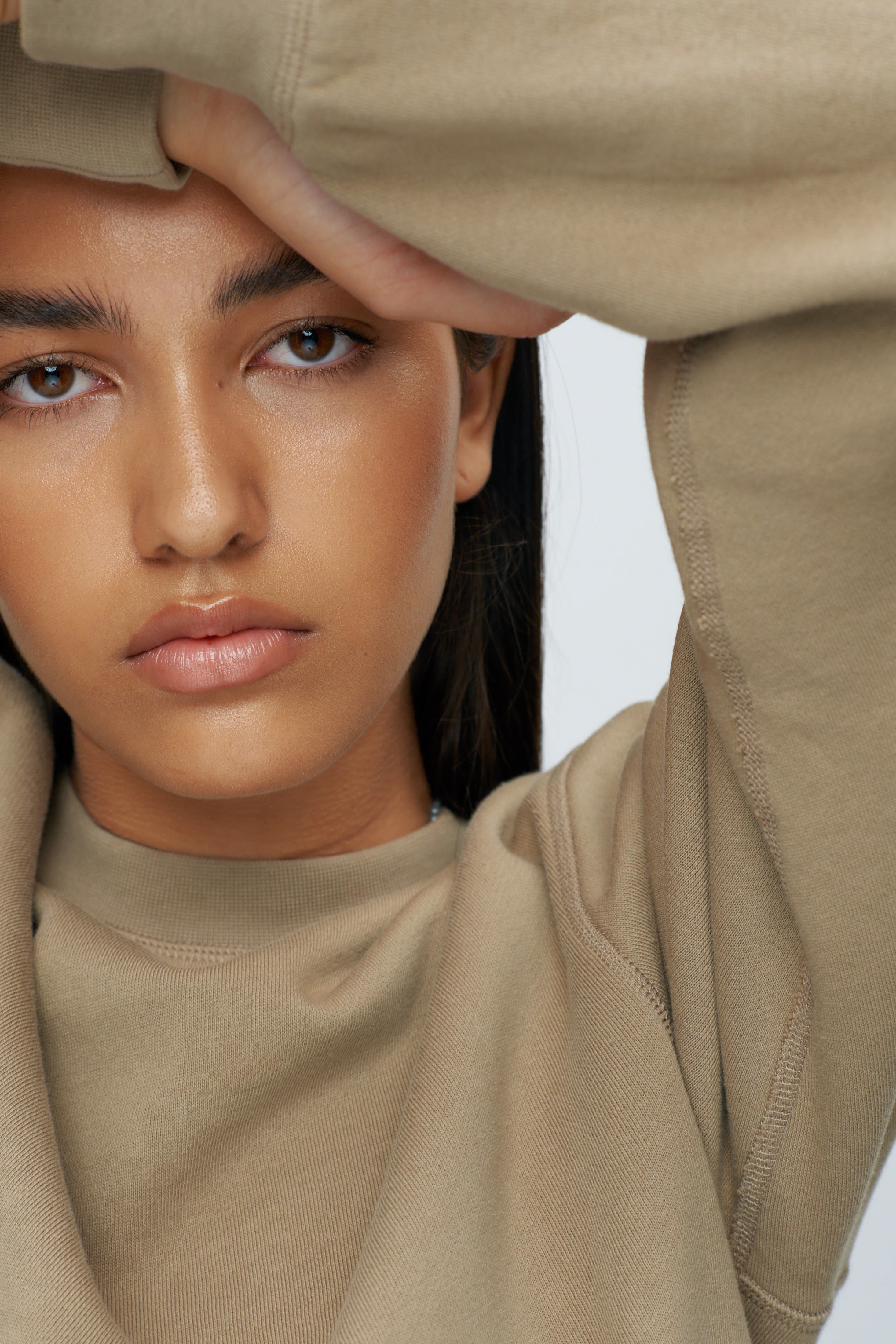 Women's Essential Sweatshirt in Coriander sold by Kotn product image thumbnail 5