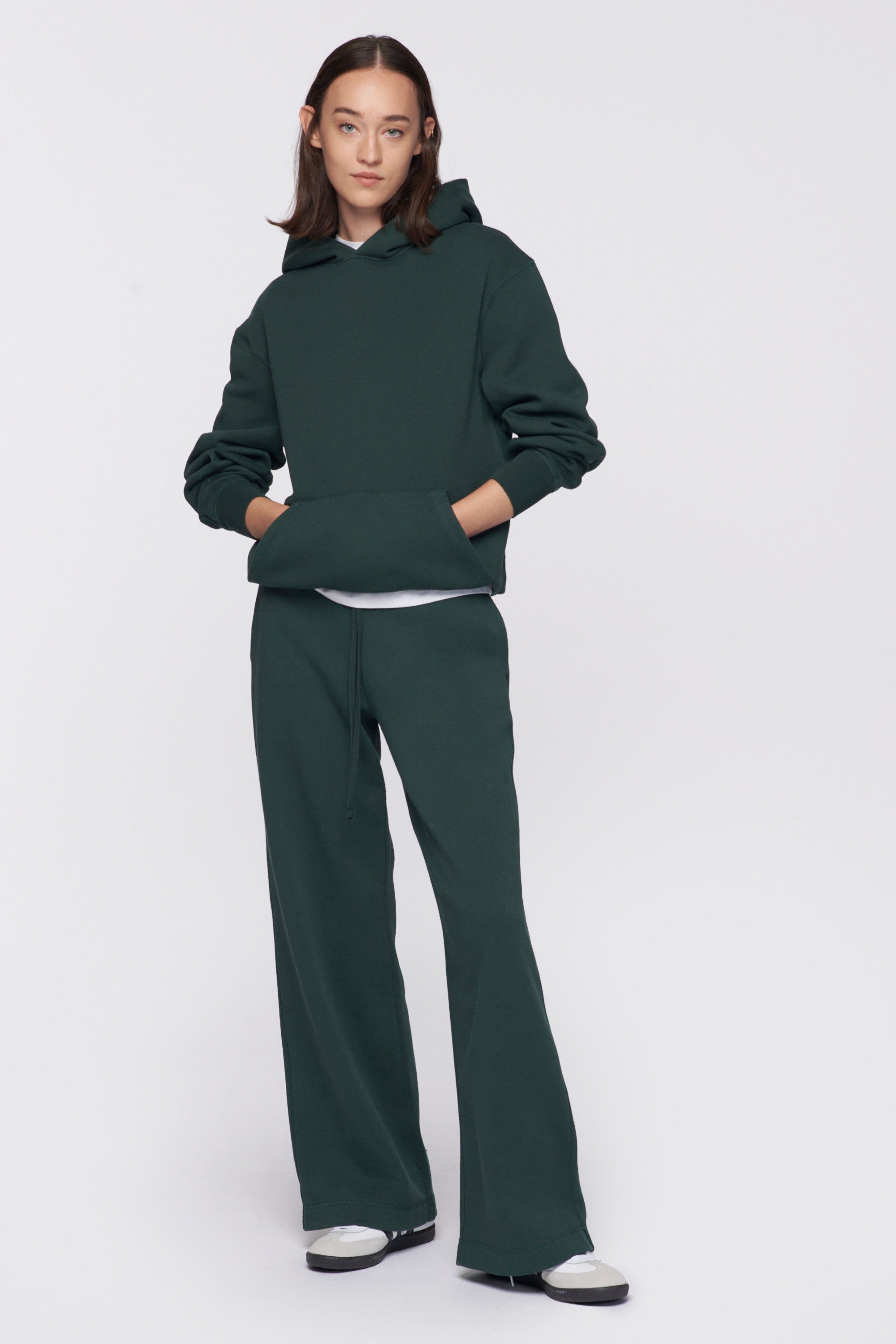 Unisex Essential Hoodie in Racing Green sold by Kotn