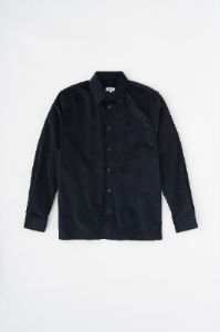 Men's Moleskin Overshirt in Black sold by Kotn