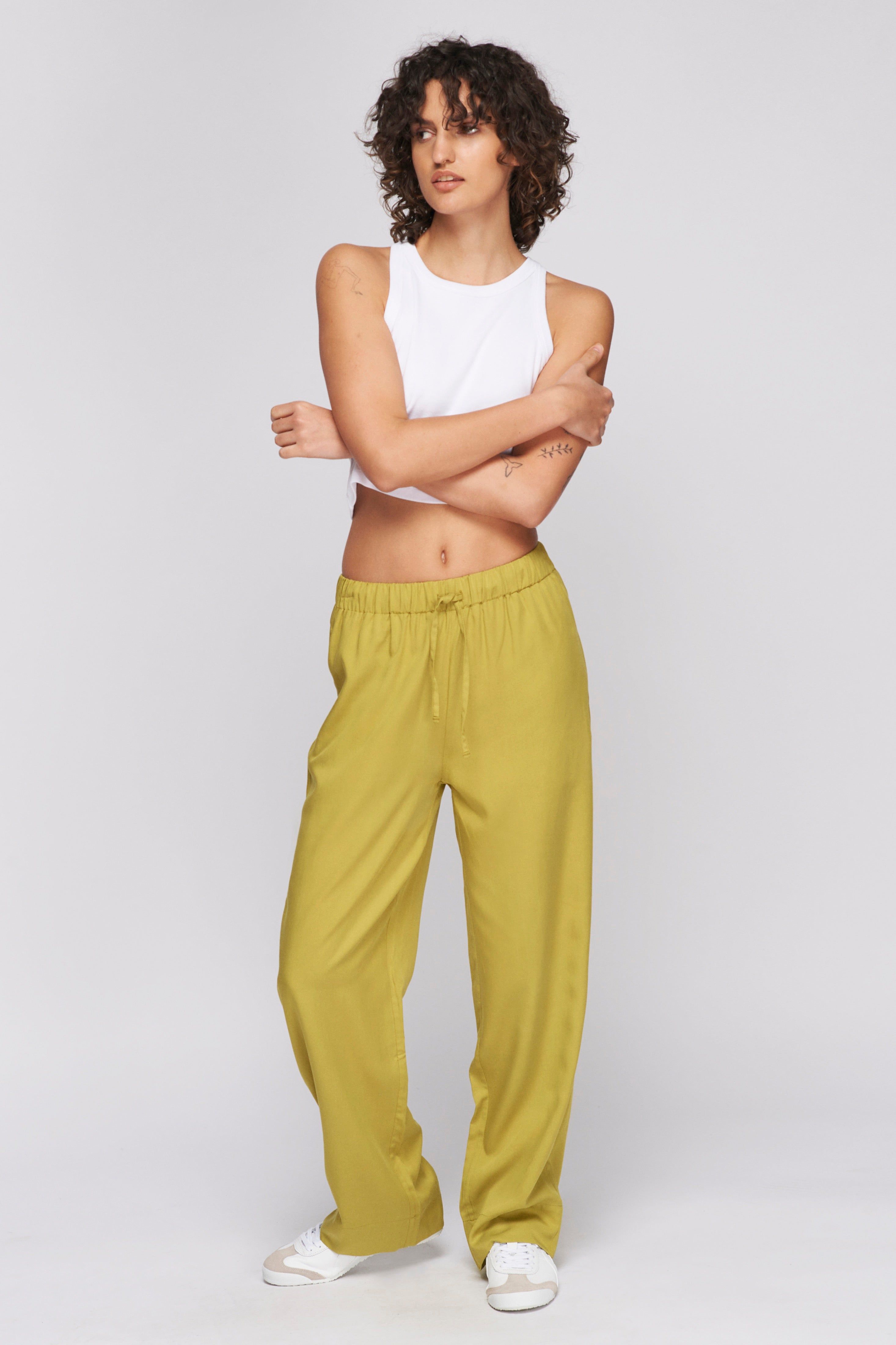 Unisex Flow Trouser in Oasis sold by Kotn