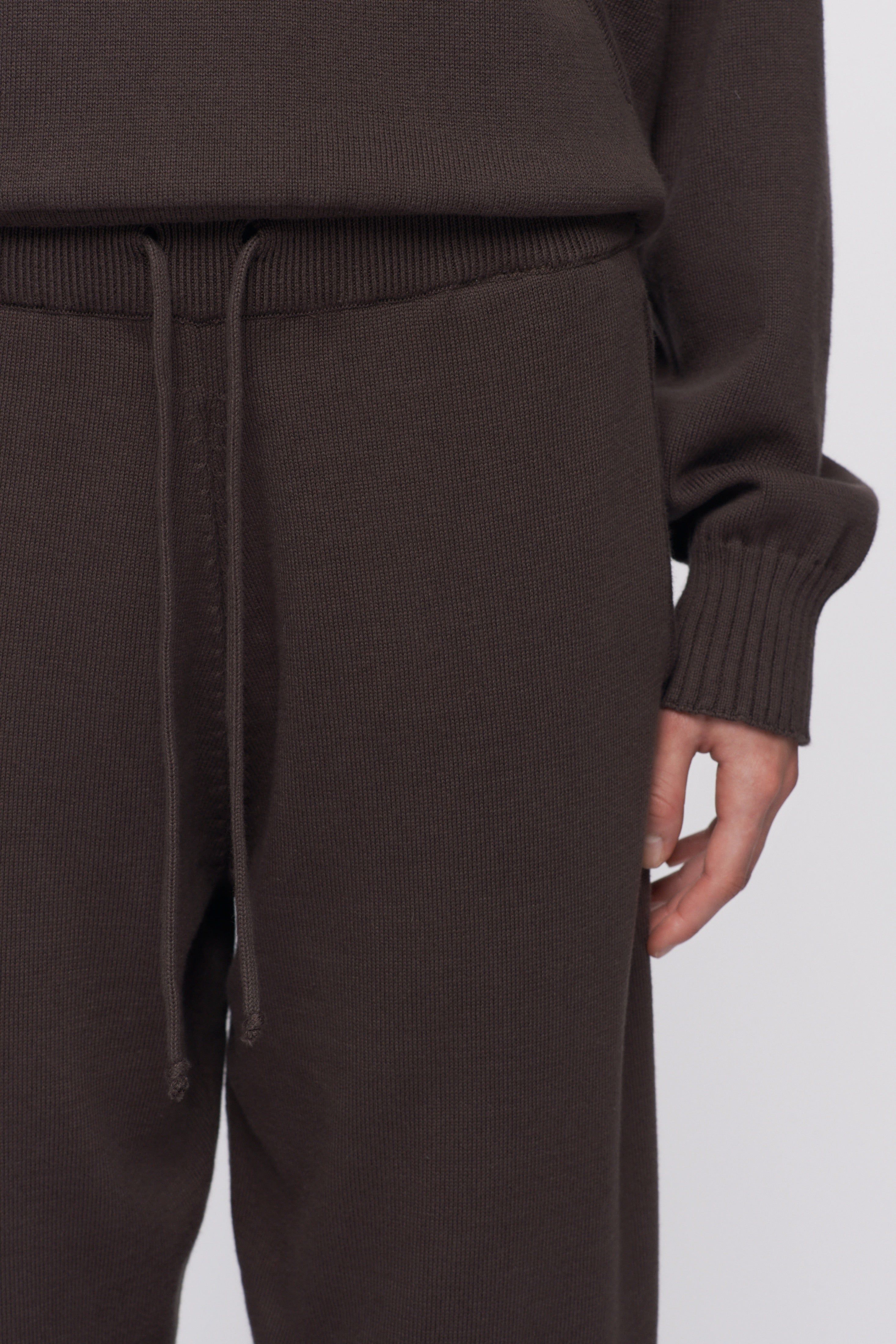 Unisex Fine Knit Pant in Turkish Coffee sold by Kotn product image thumbnail 5