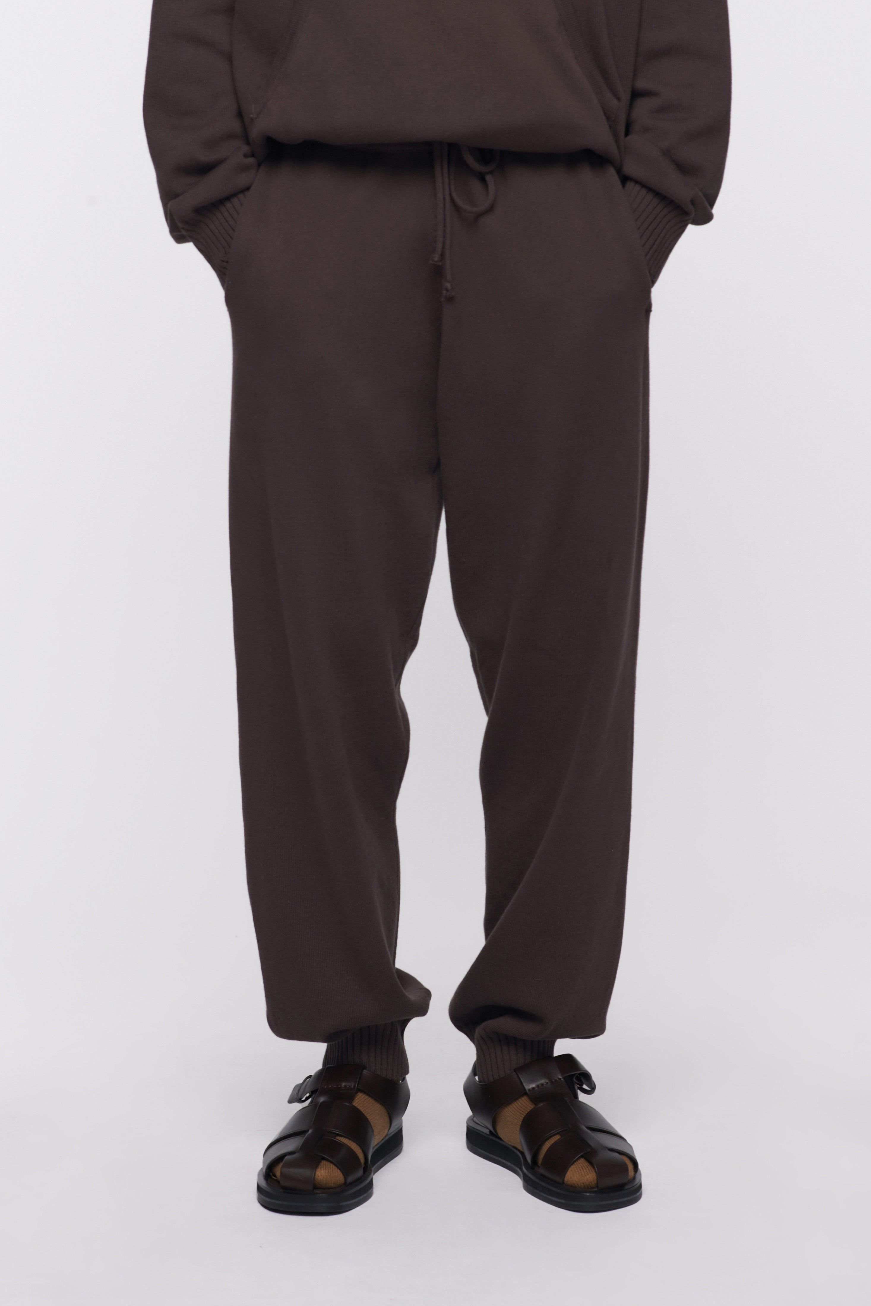 Unisex Fine Knit Pant in Turkish Coffee sold by Kotn product image thumbnail 3