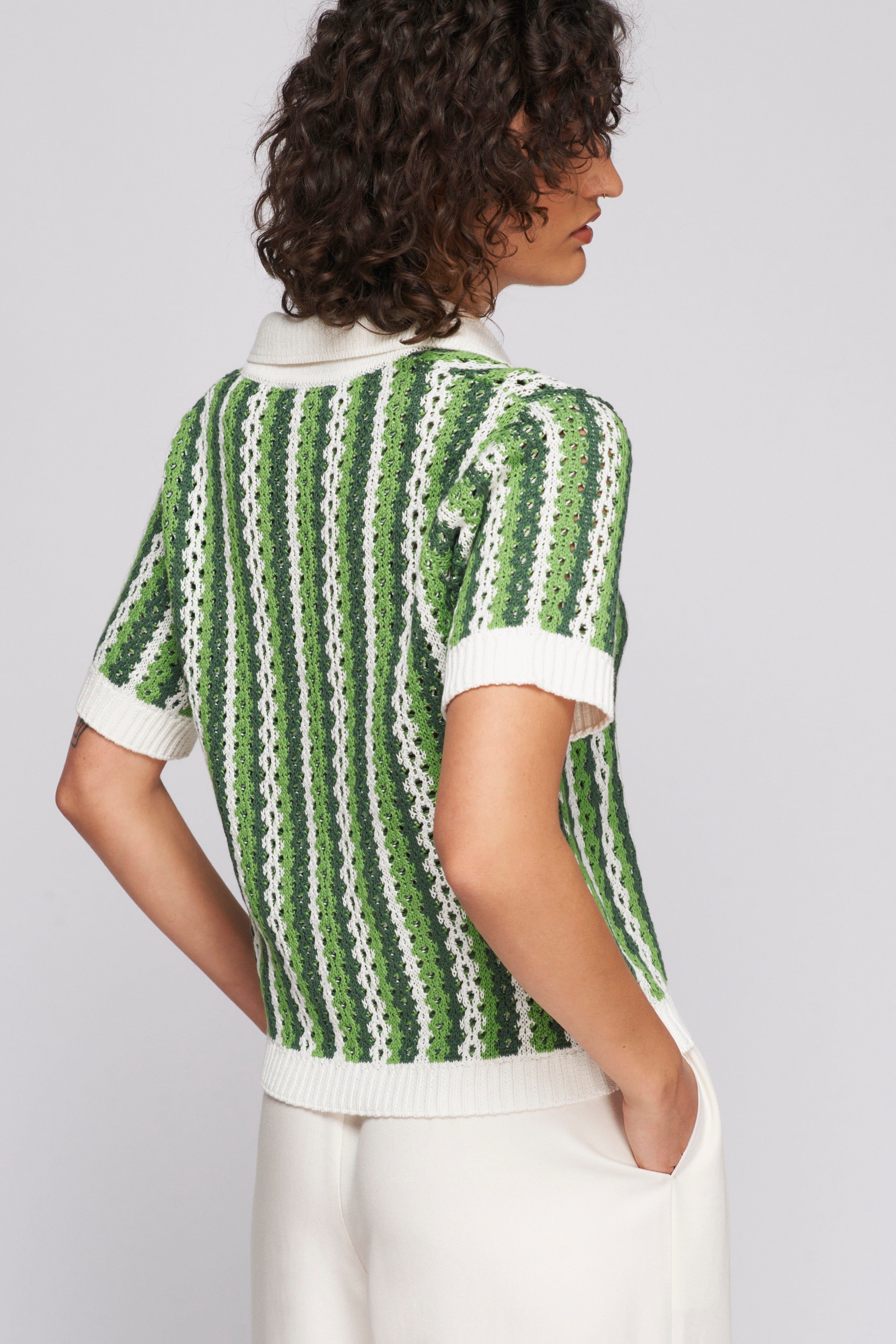 Unisex Groove Shirt in Apple Mix sold by Kotn product image thumbnail 5
