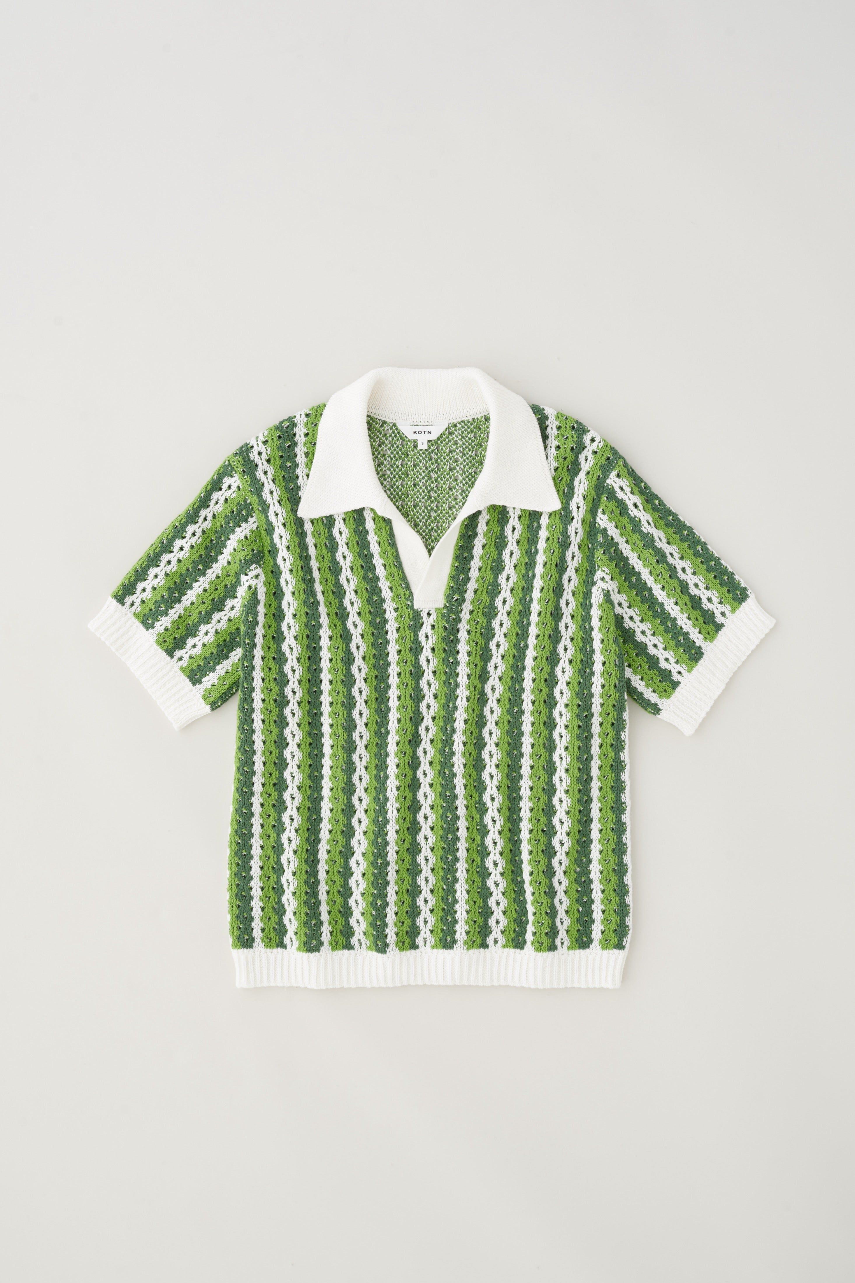 Unisex Groove Shirt in Apple Mix sold by Kotn product image thumbnail 8
