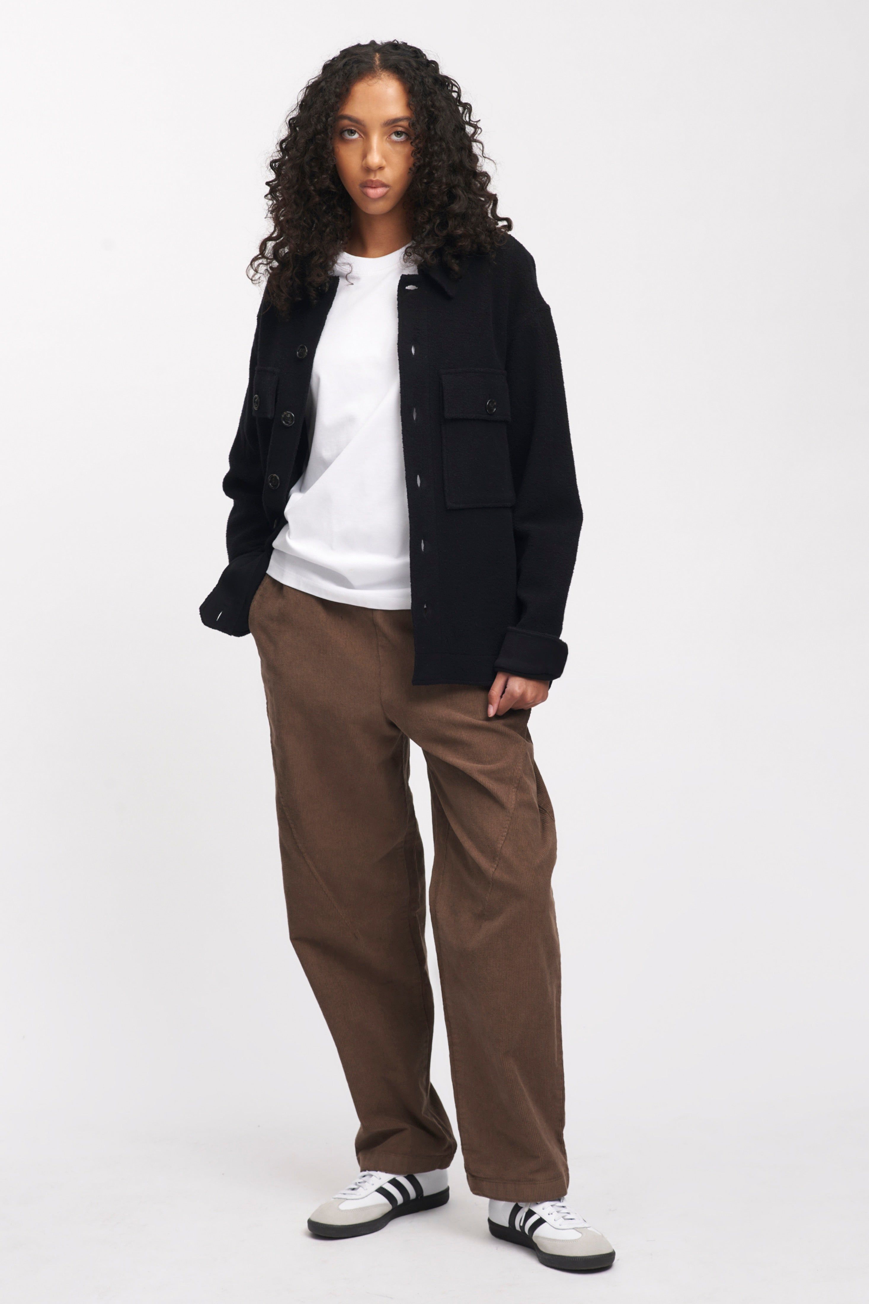 Unisex Corduroy Pant in Truffle sold by Kotn