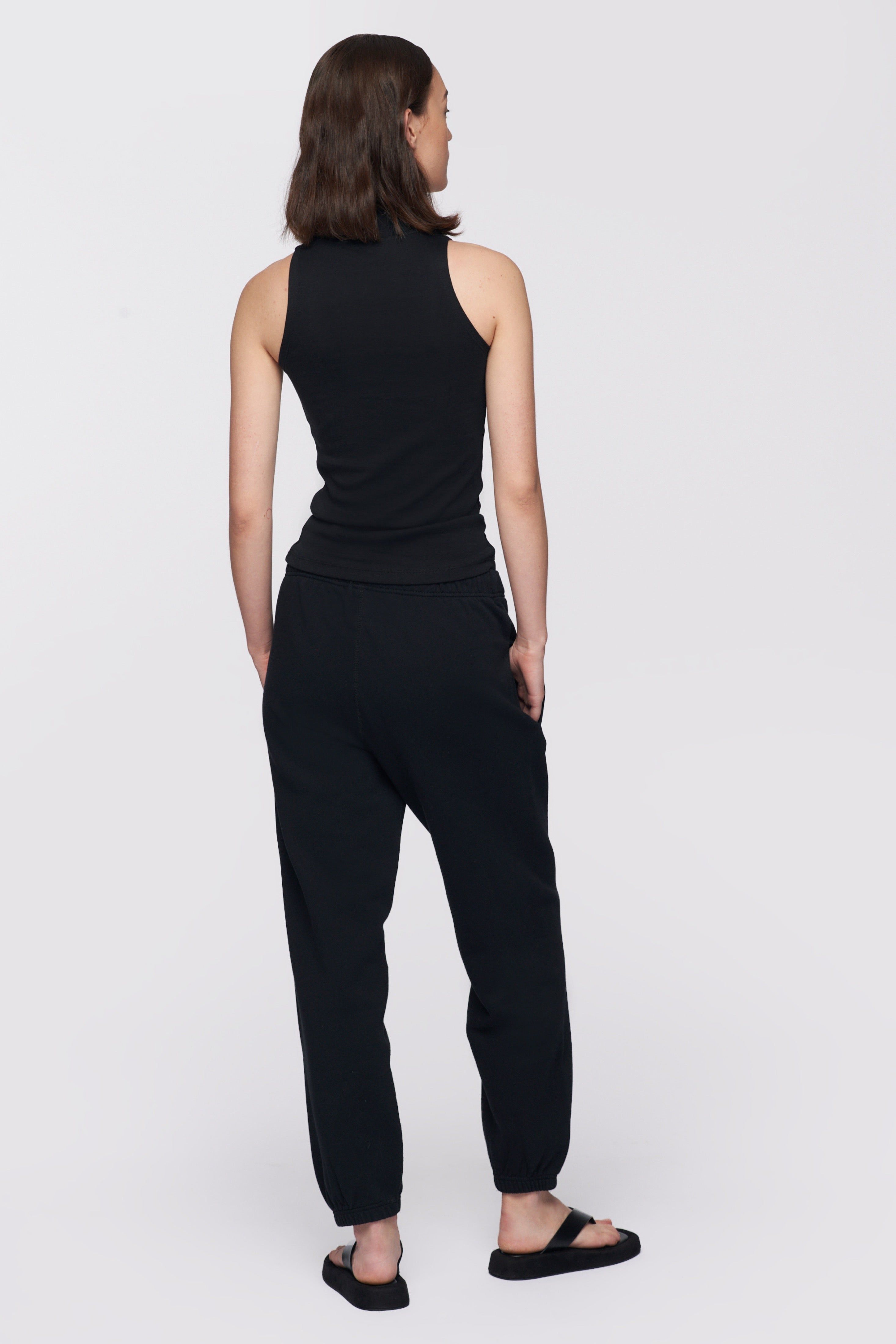 Women's Essential Sweatpant in Black sold by Kotn product image thumbnail 3