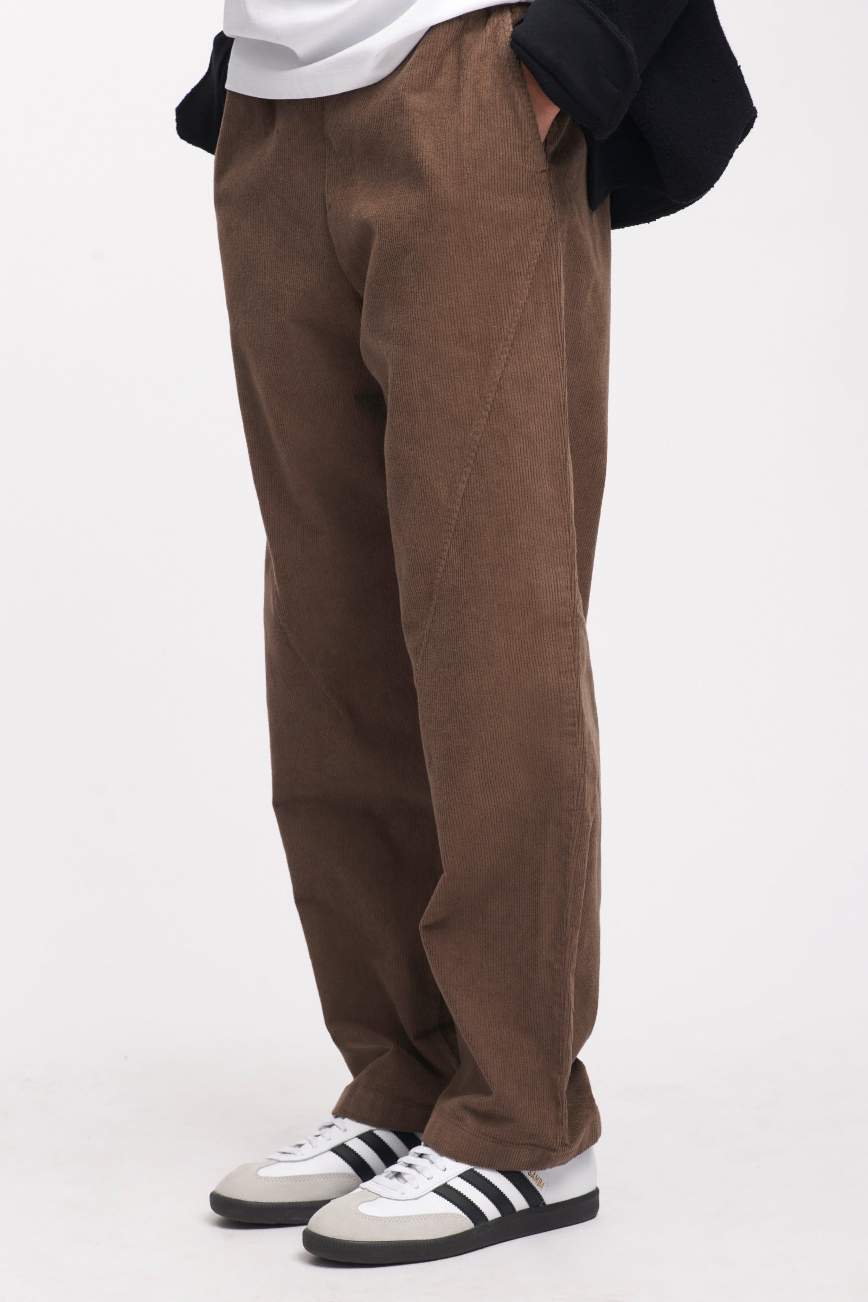 Unisex Corduroy Pant in Truffle sold by Kotn product image thumbnail 3