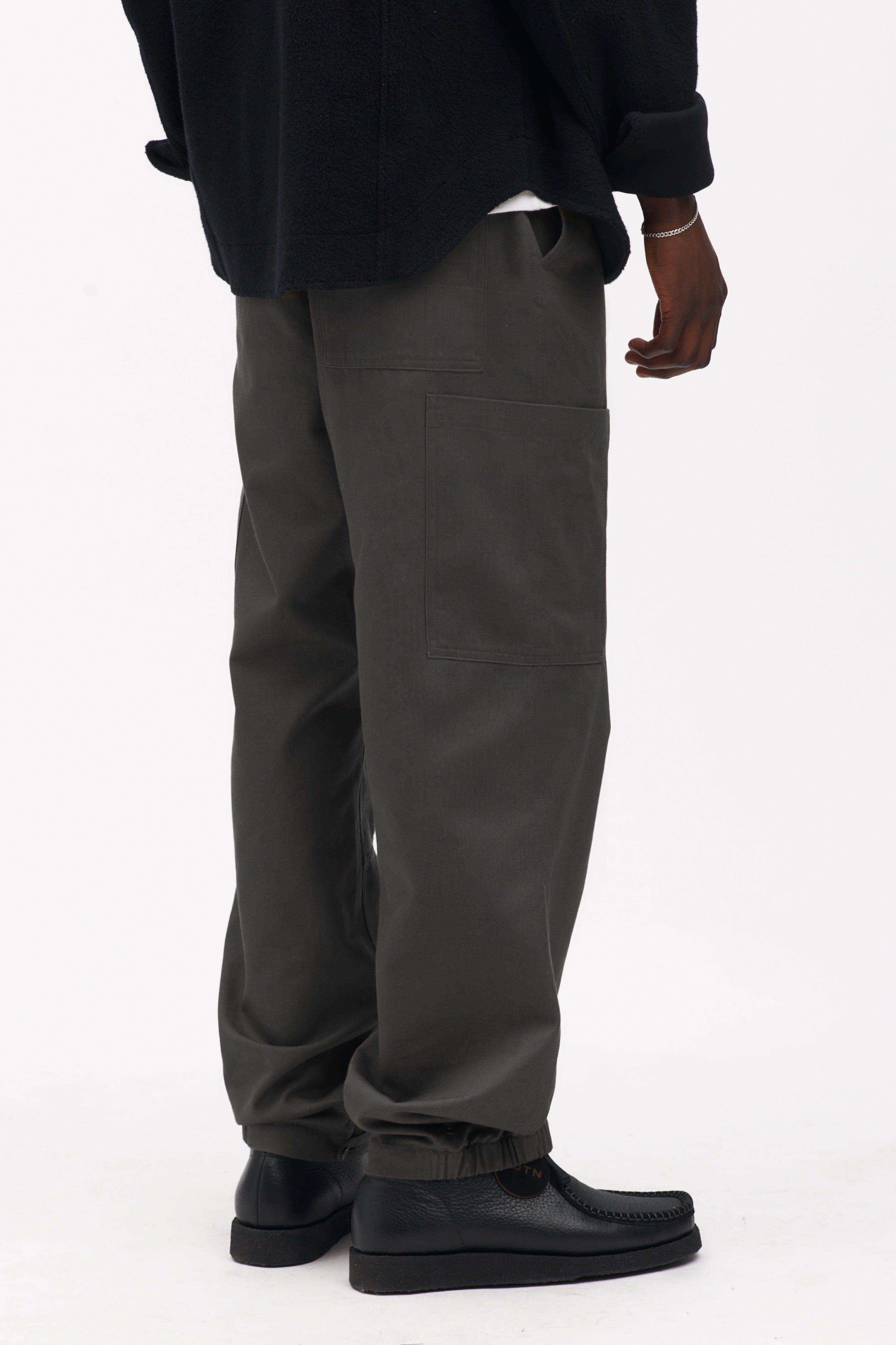 Unisex Cargo Pant in Dark Moss sold by Kotn product image thumbnail 6