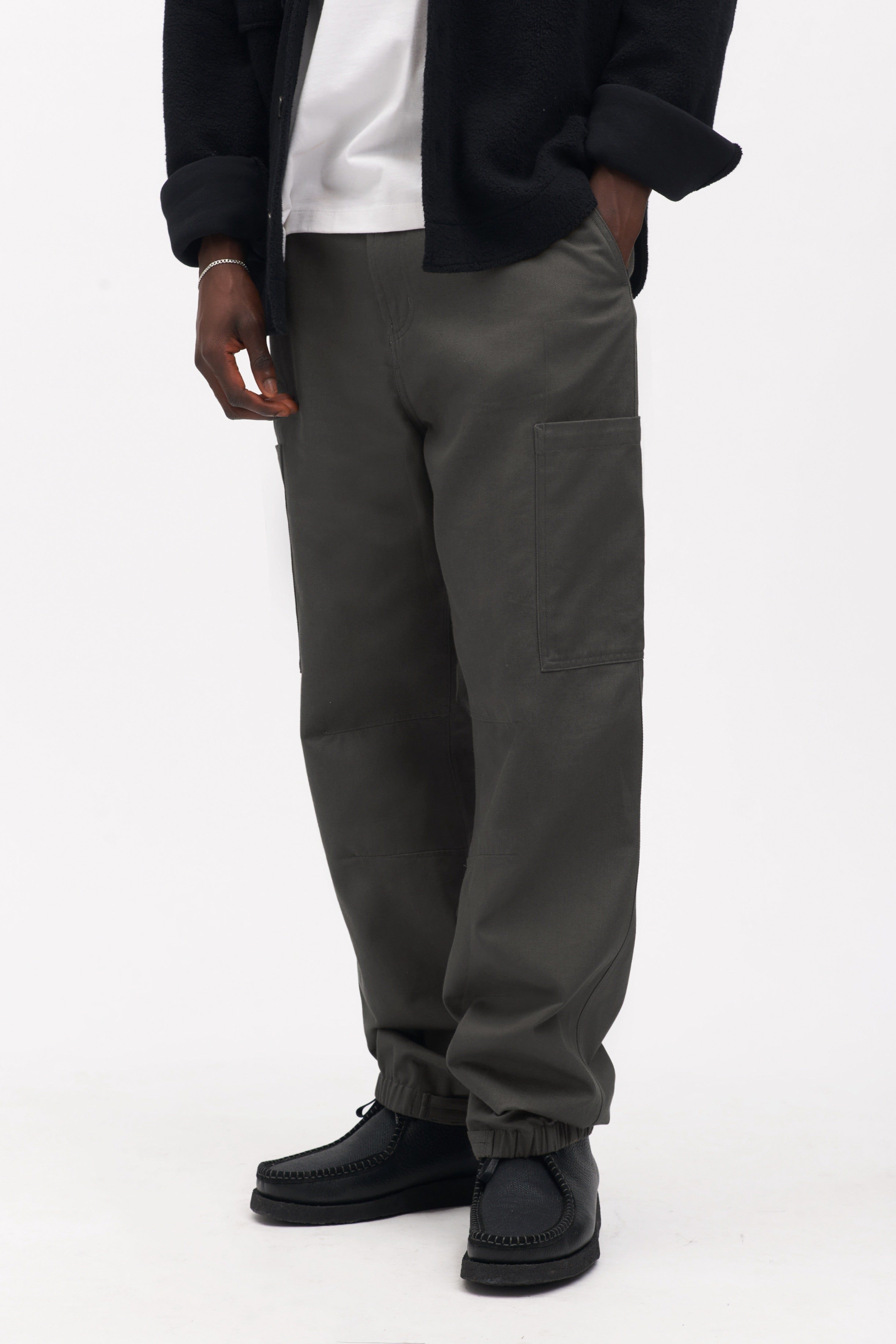 Unisex Cargo Pant in Dark Moss sold by Kotn product image thumbnail 4