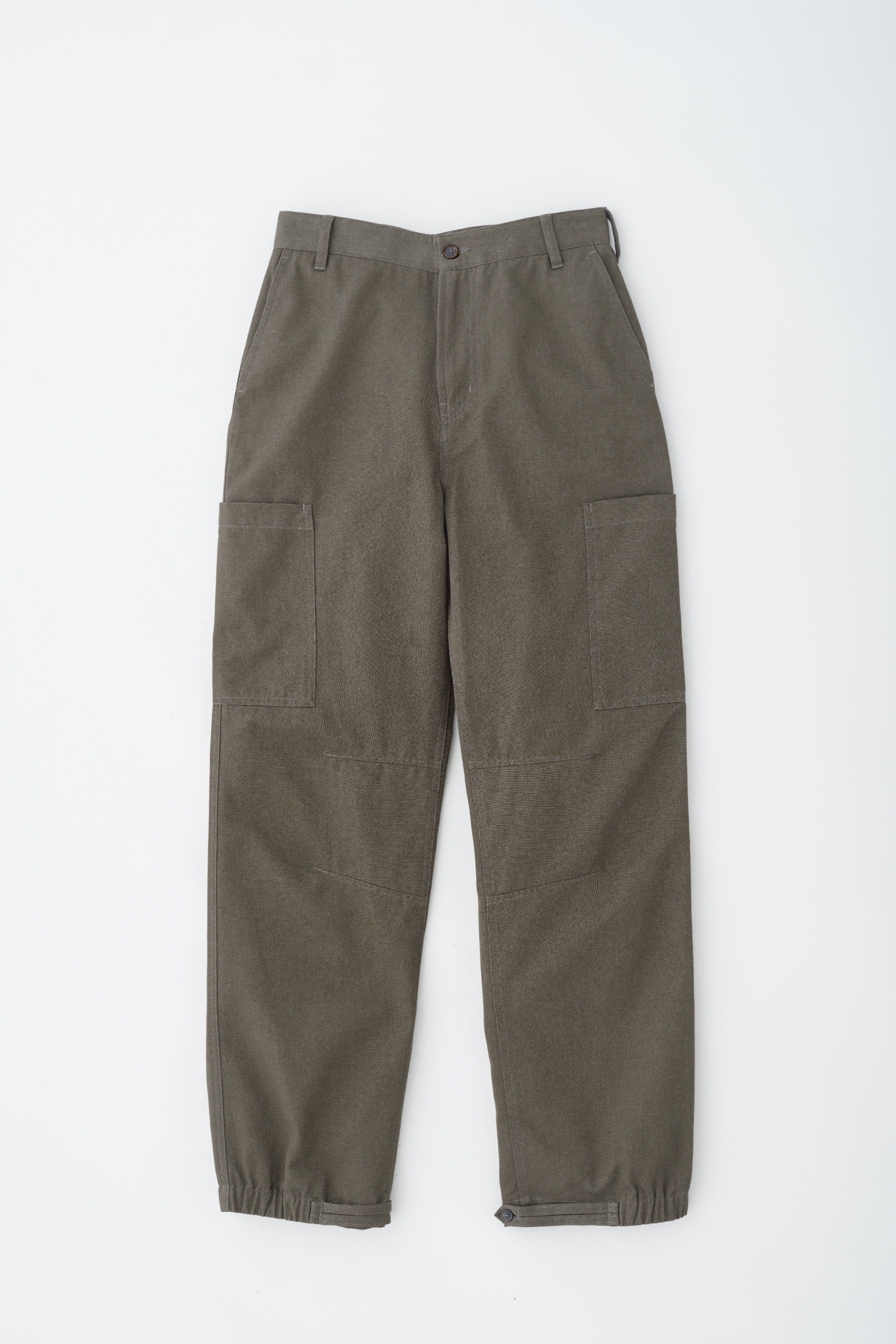 Unisex Cargo Pant in Dark Moss sold by Kotn product image thumbnail 7
