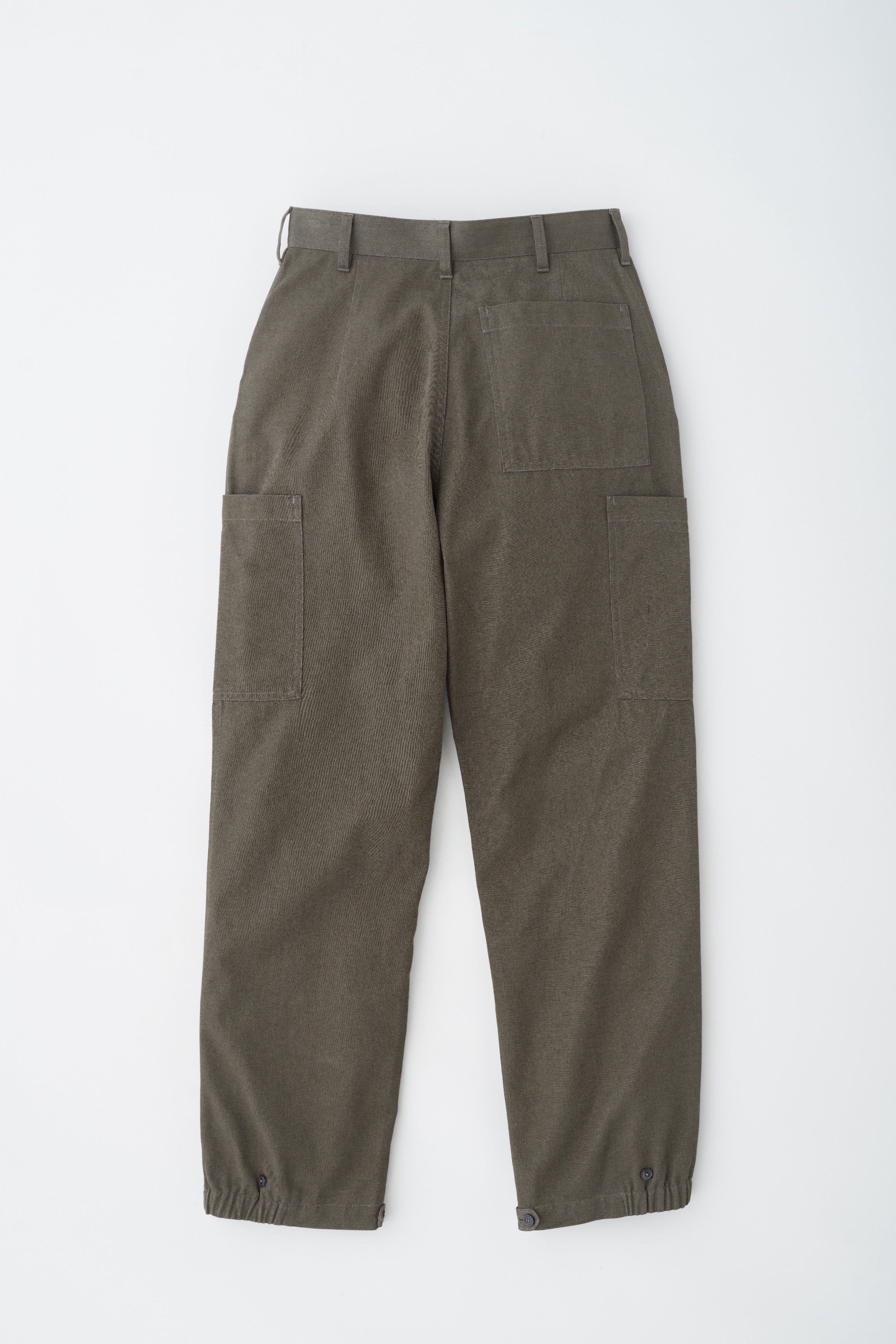Unisex Cargo Pant in Dark Moss sold by Kotn product image thumbnail 8
