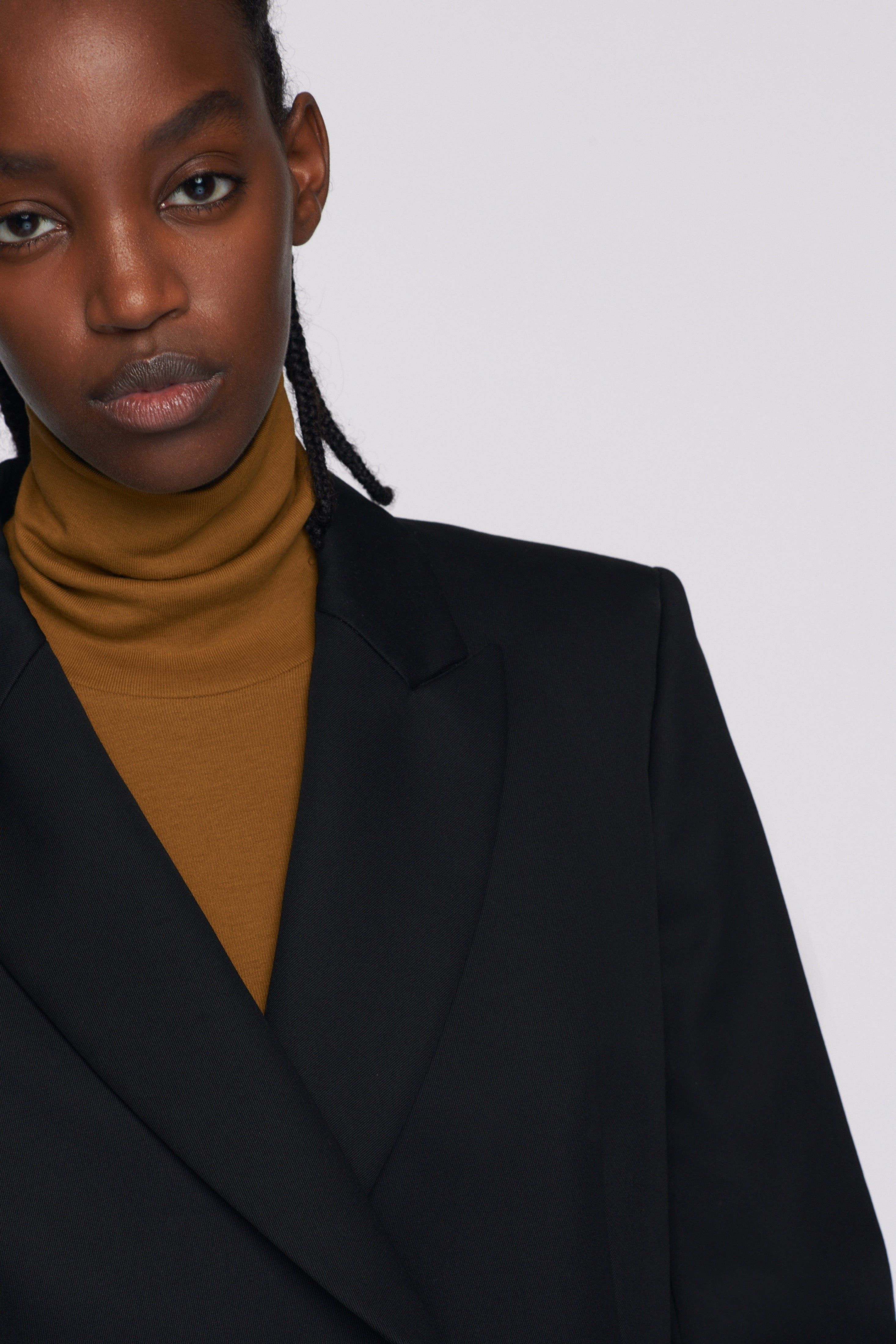 Women's Double Breasted Blazer in Black sold by Kotn product image thumbnail 4