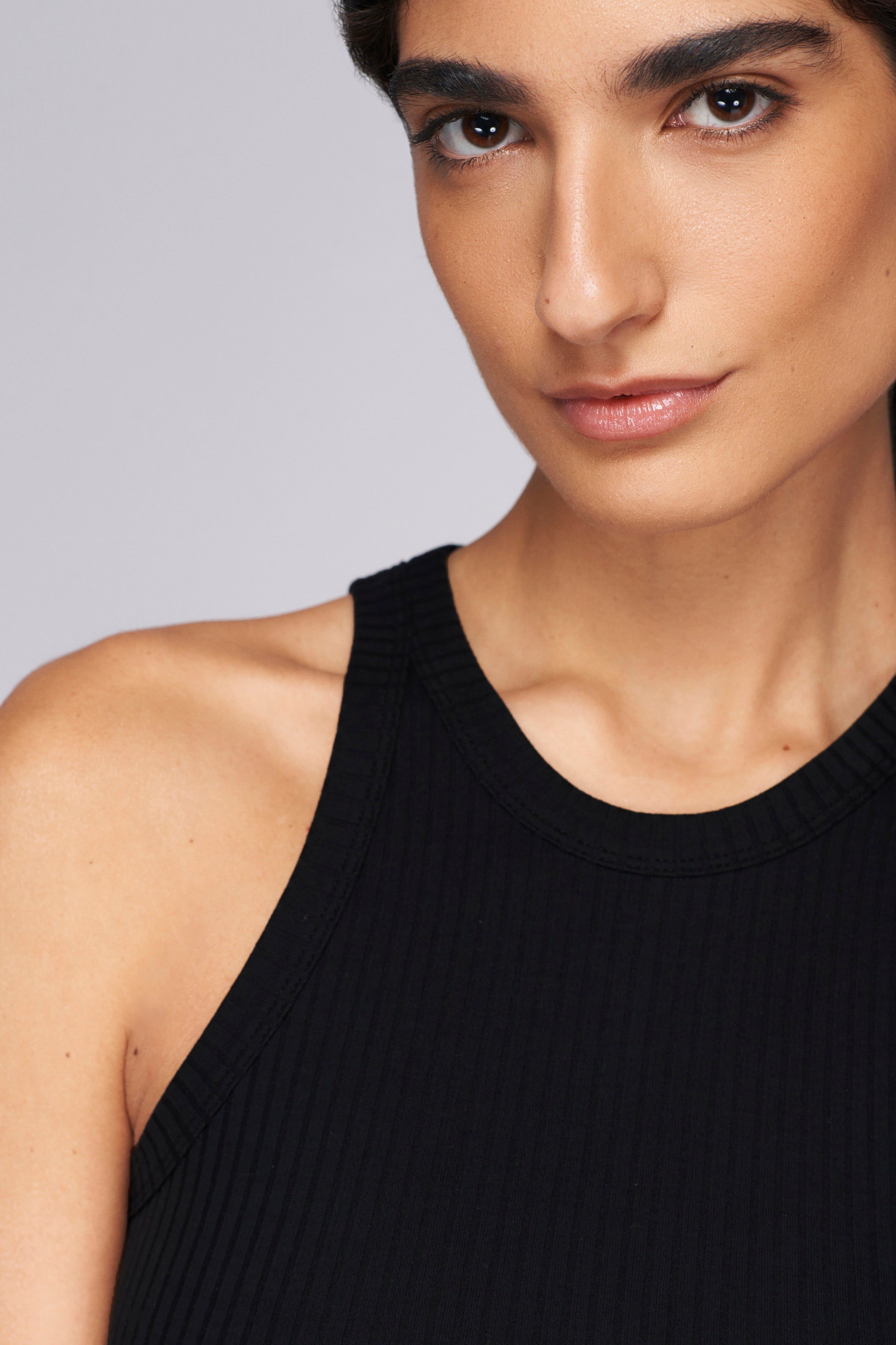 Women's 90s Tank Dress in Black sold by Kotn product image thumbnail 3