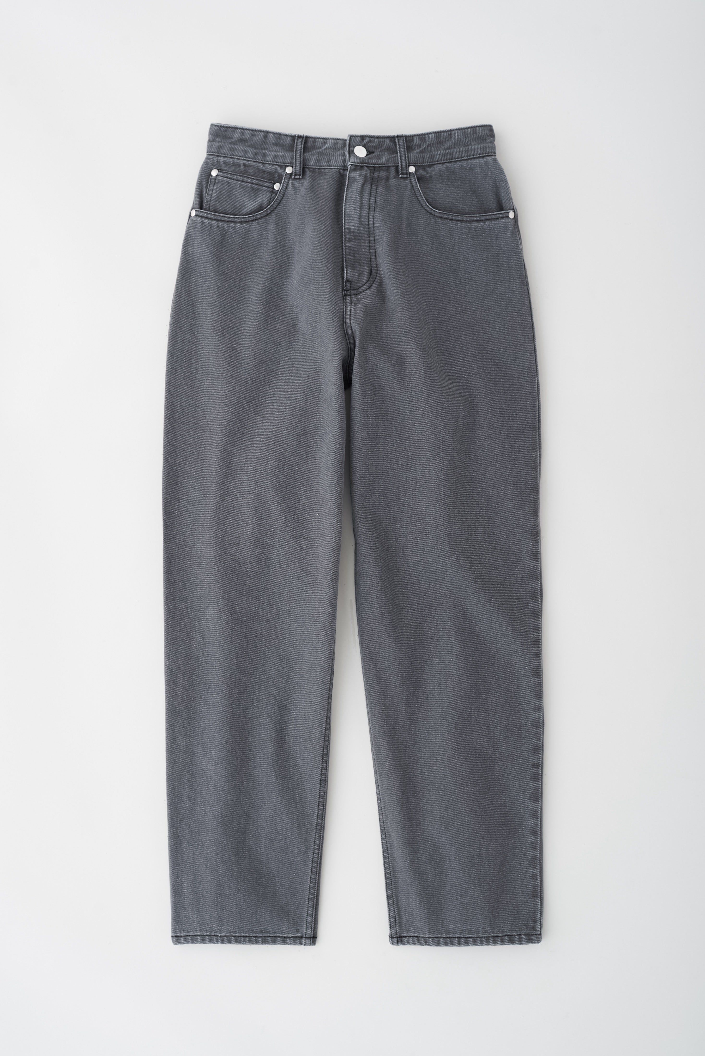Unisex Antifit Denim in Grey Wash sold by Kotn product image thumbnail 5