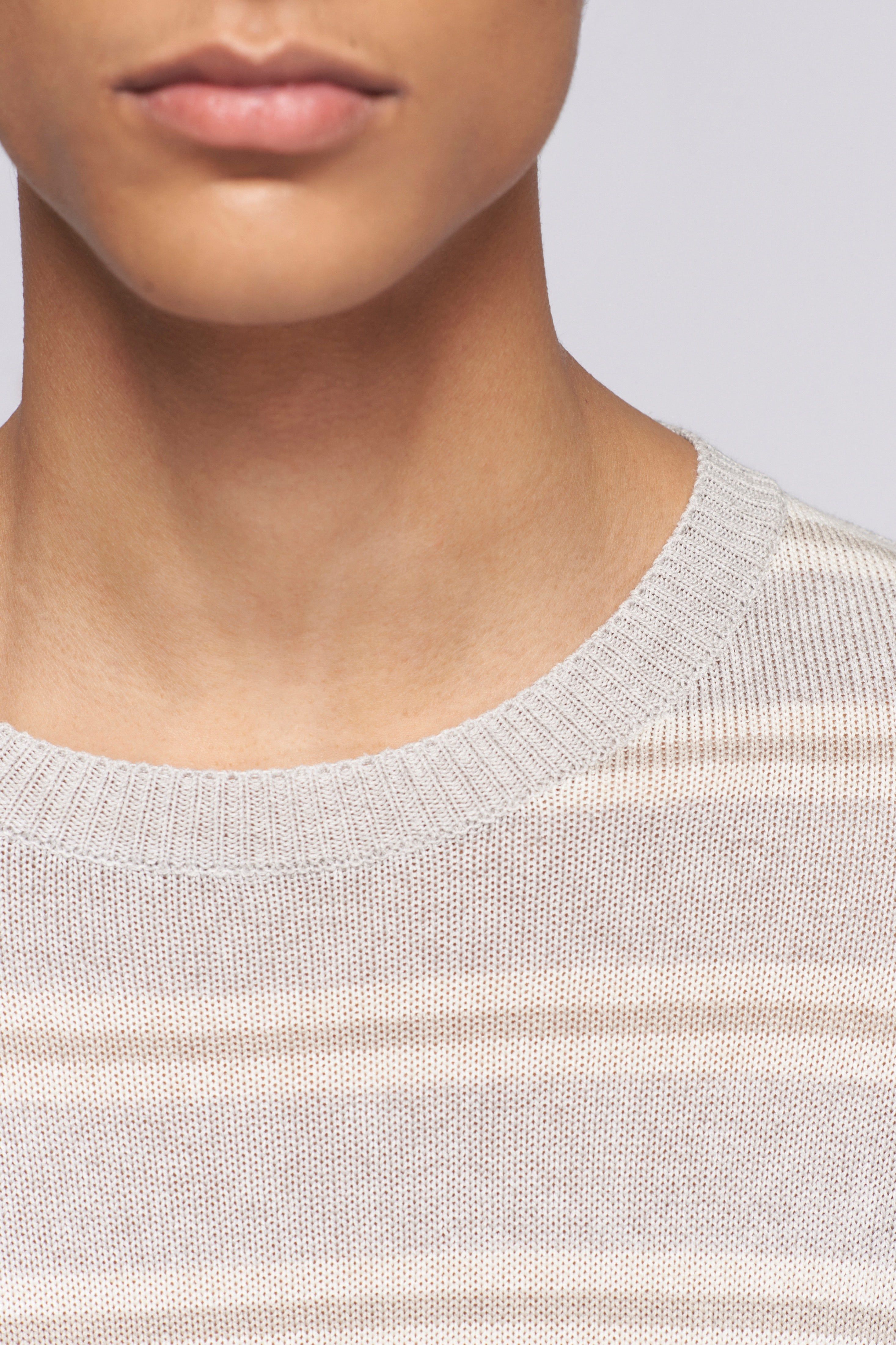 Men's Fine Knit Crew in Lino Mix sold by Kotn product image thumbnail 5