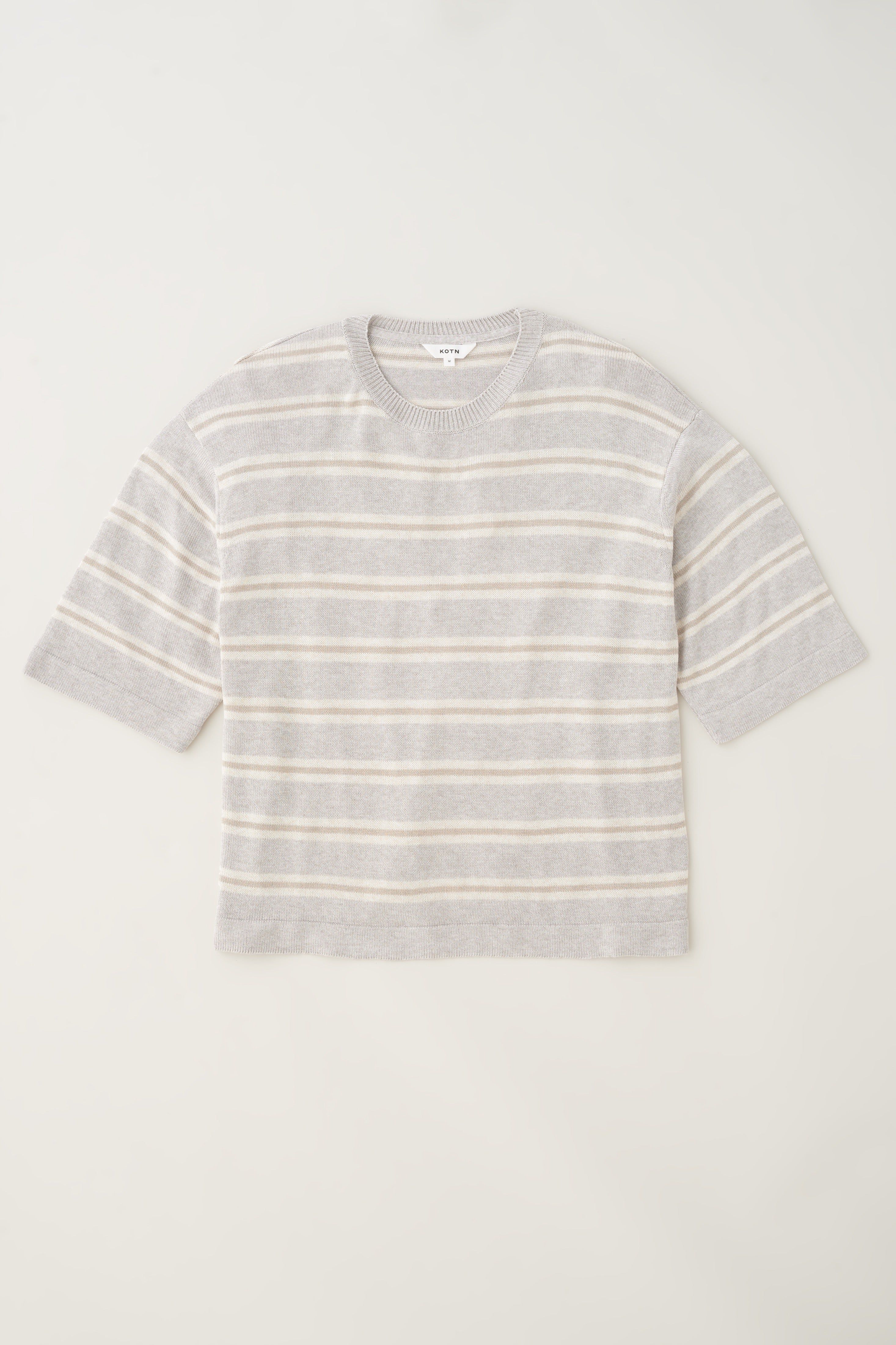 Men's Fine Knit Crew in Lino Mix sold by Kotn product image thumbnail 6
