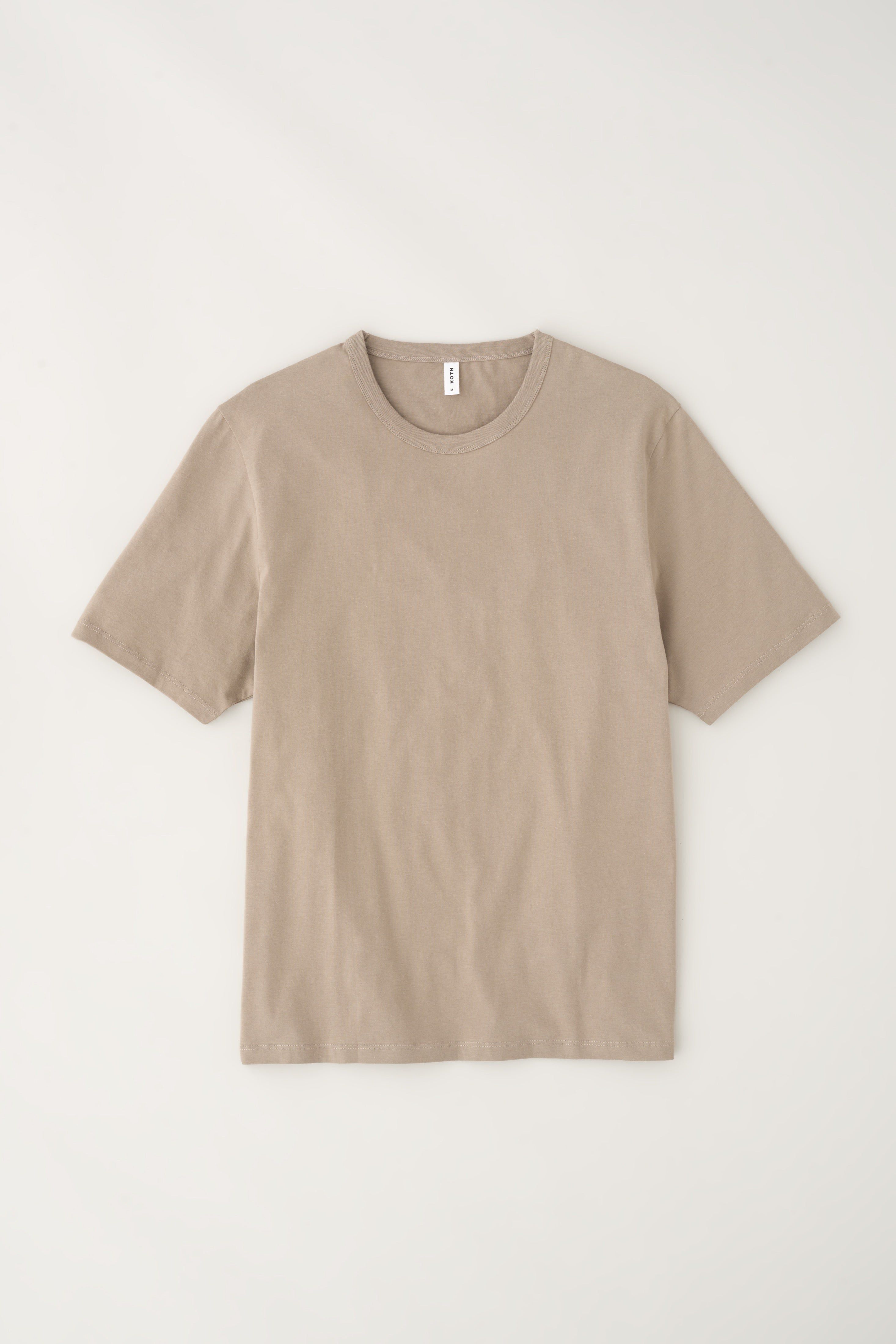 Men's Easy Crew in Porcini sold by Kotn product image thumbnail 5