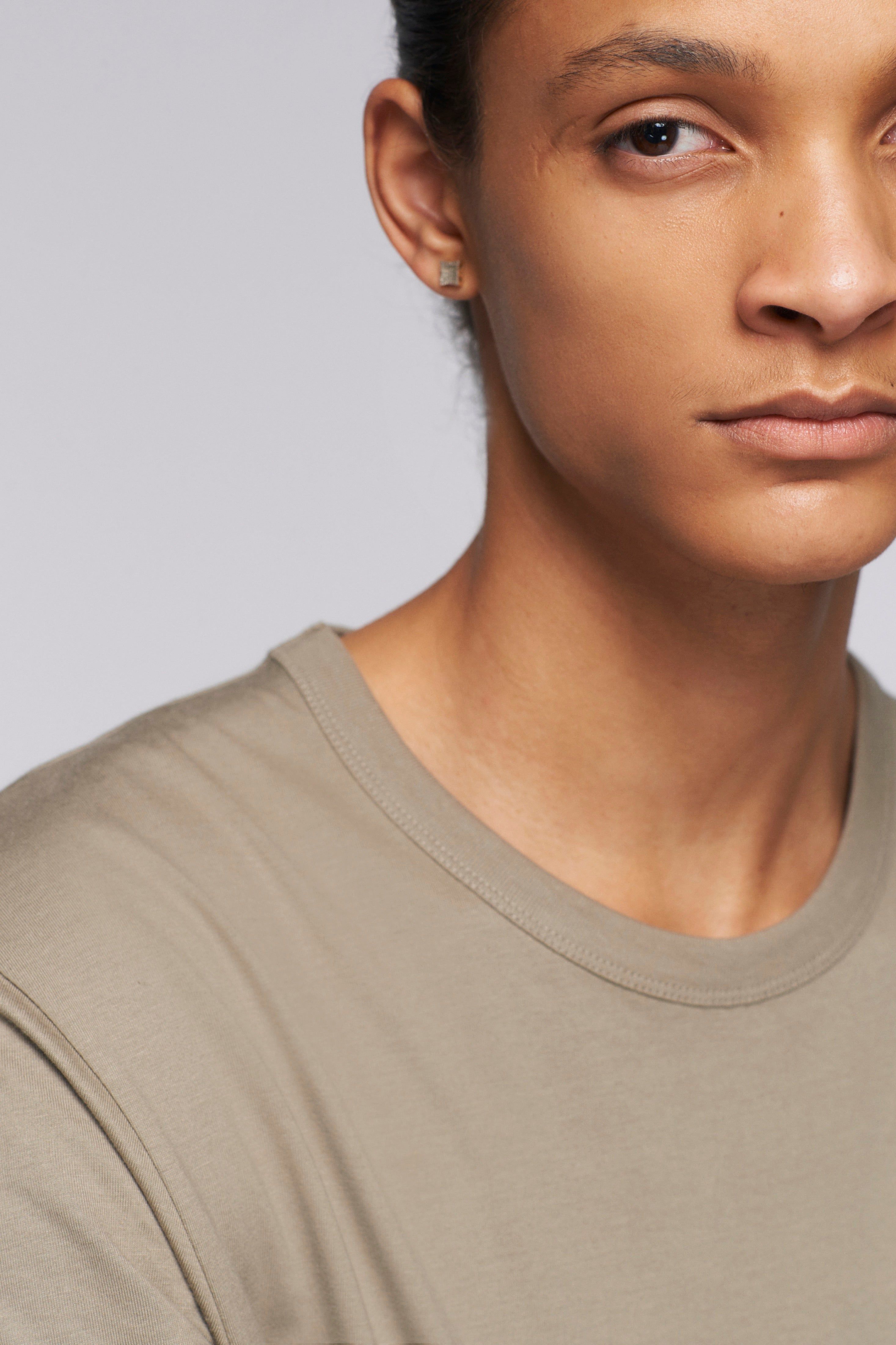 Men's Easy Crew in Porcini sold by Kotn product image thumbnail 4