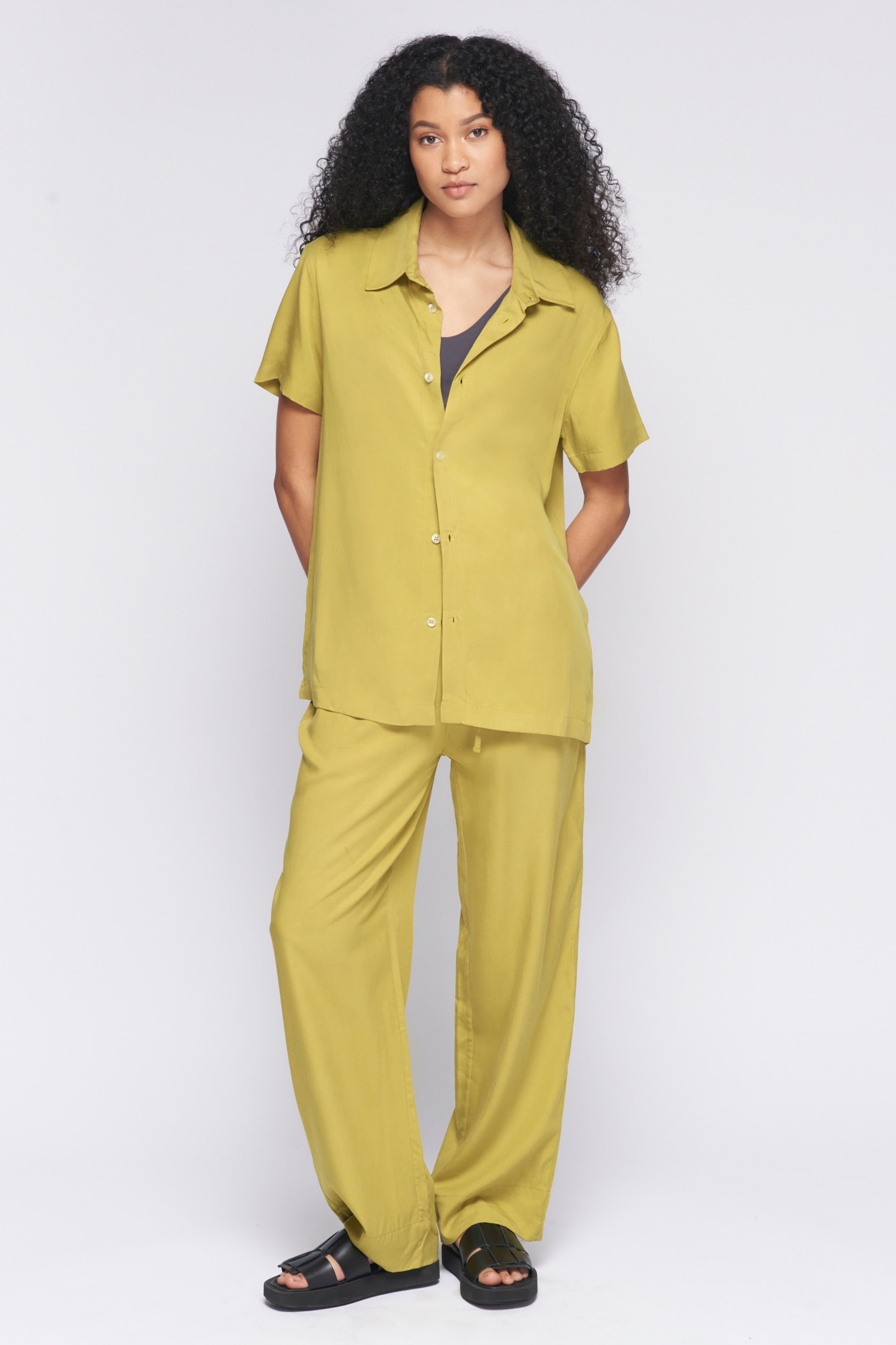 Unisex Flow Top in Oasis sold by Kotn