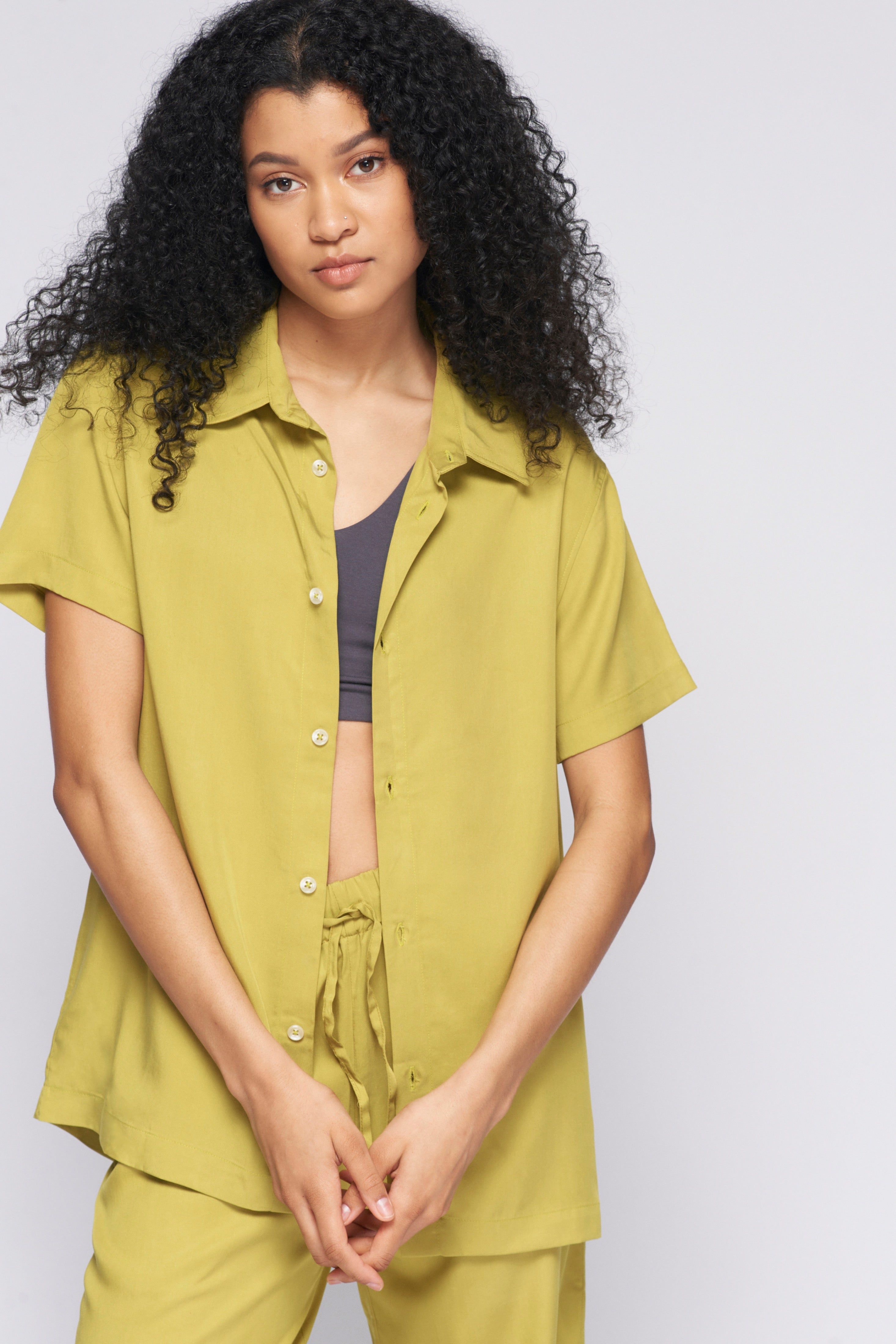 Unisex Flow Top in Oasis sold by Kotn product image thumbnail 3