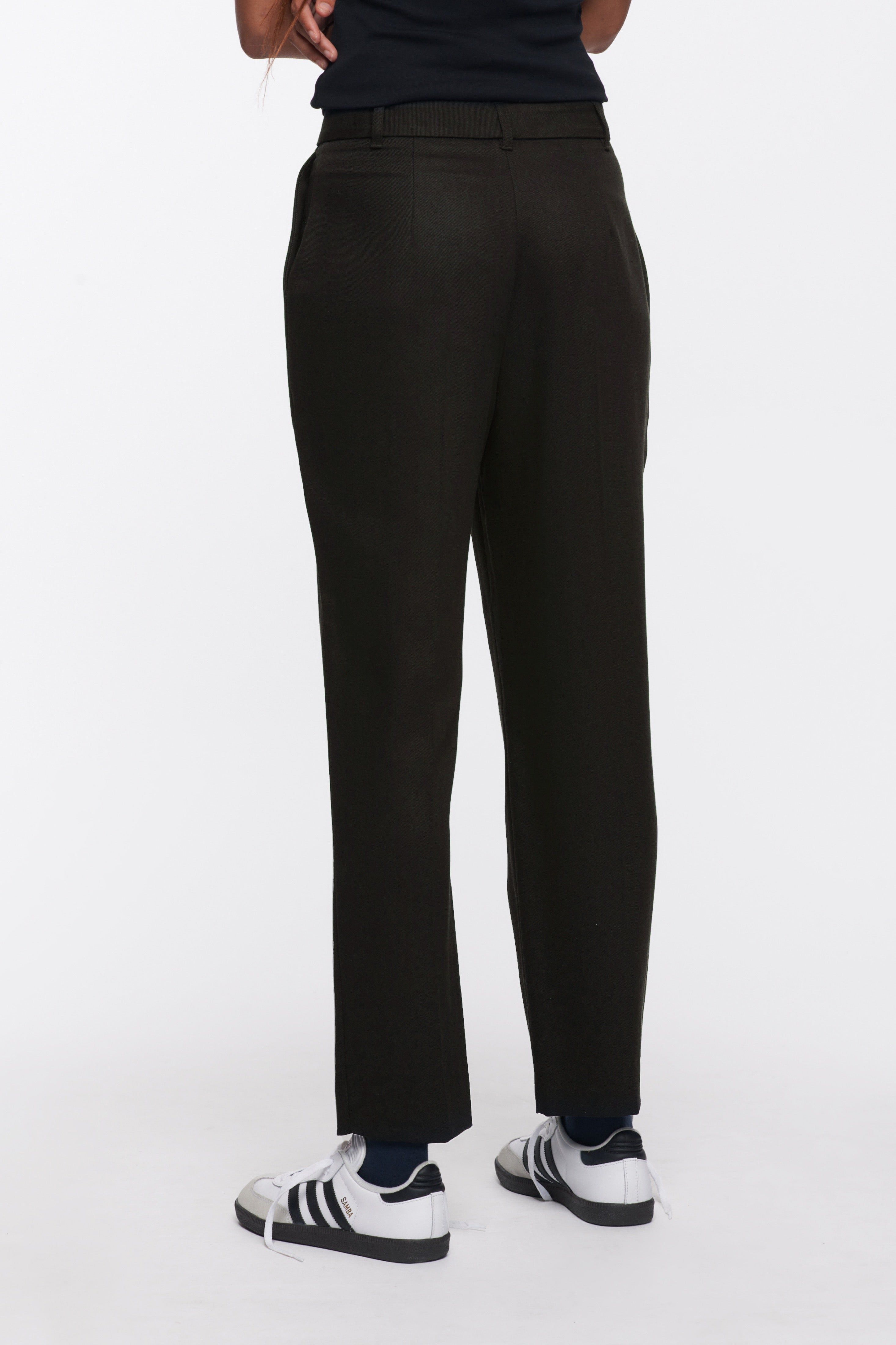 Women's Port Trouser in Turkish Coffee sold by Kotn product image thumbnail 3