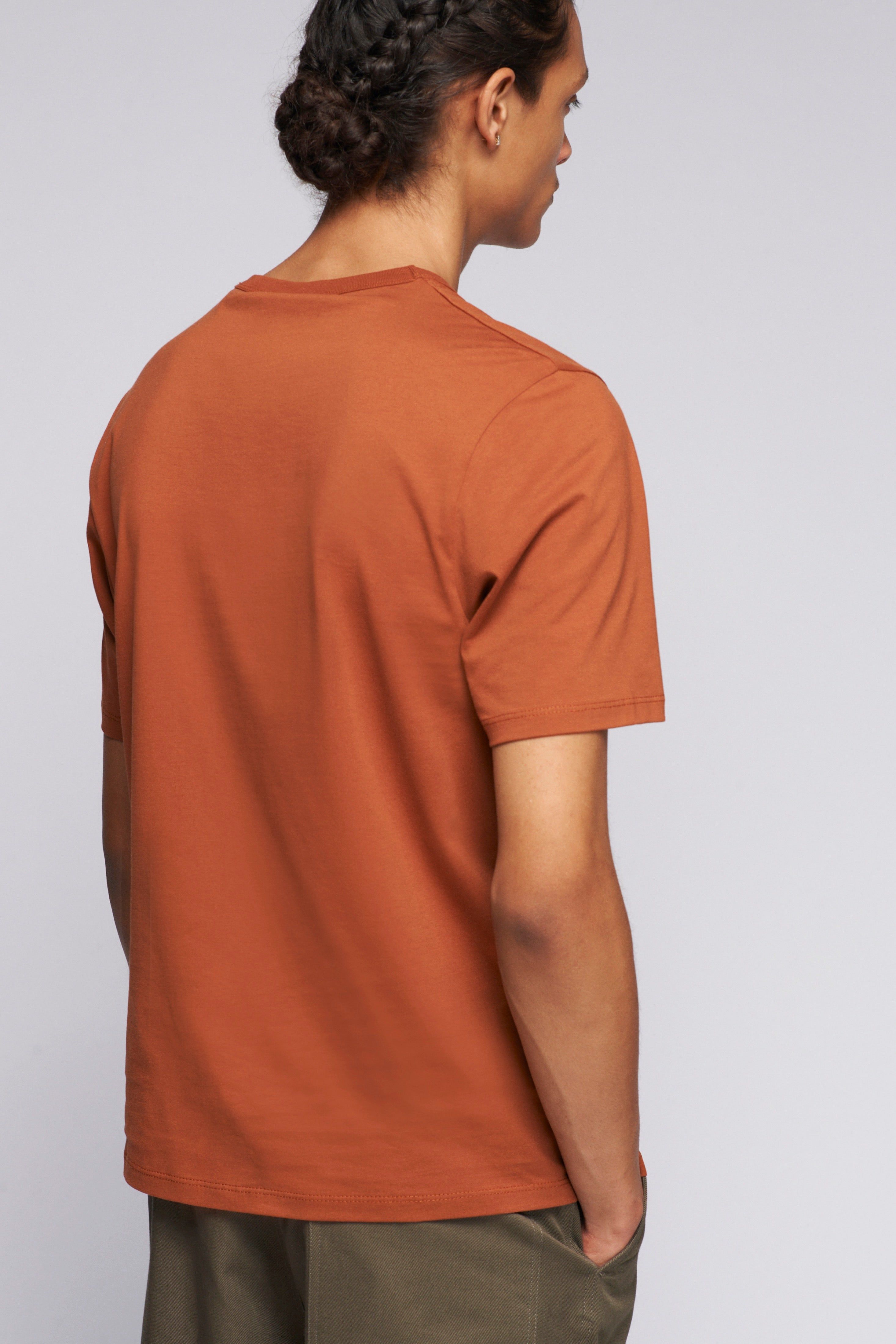 Men's Easy Crew in Terracotta sold by Kotn product image thumbnail 3