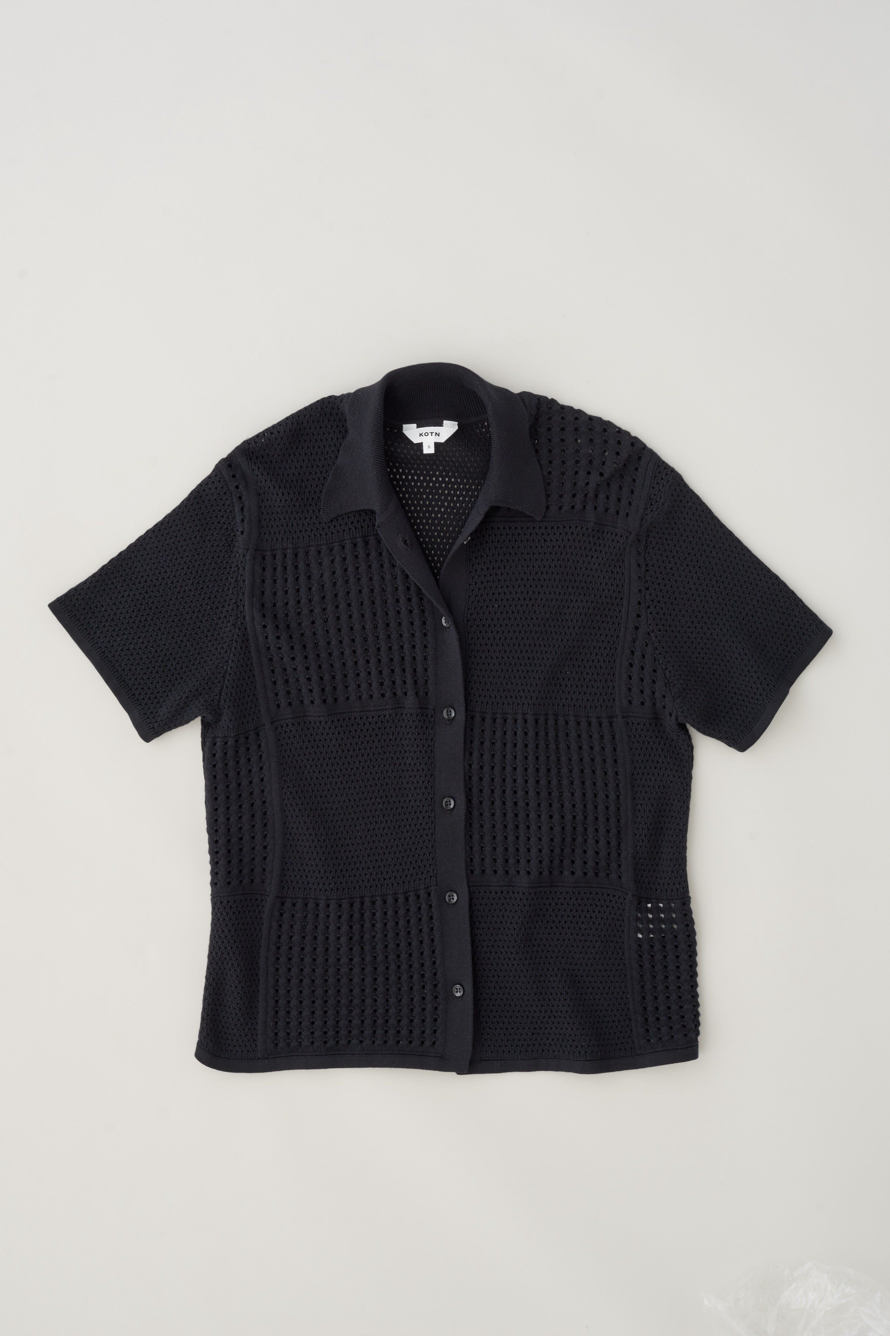 Women's Alexandria Shirt in Black sold by Kotn product image thumbnail 5