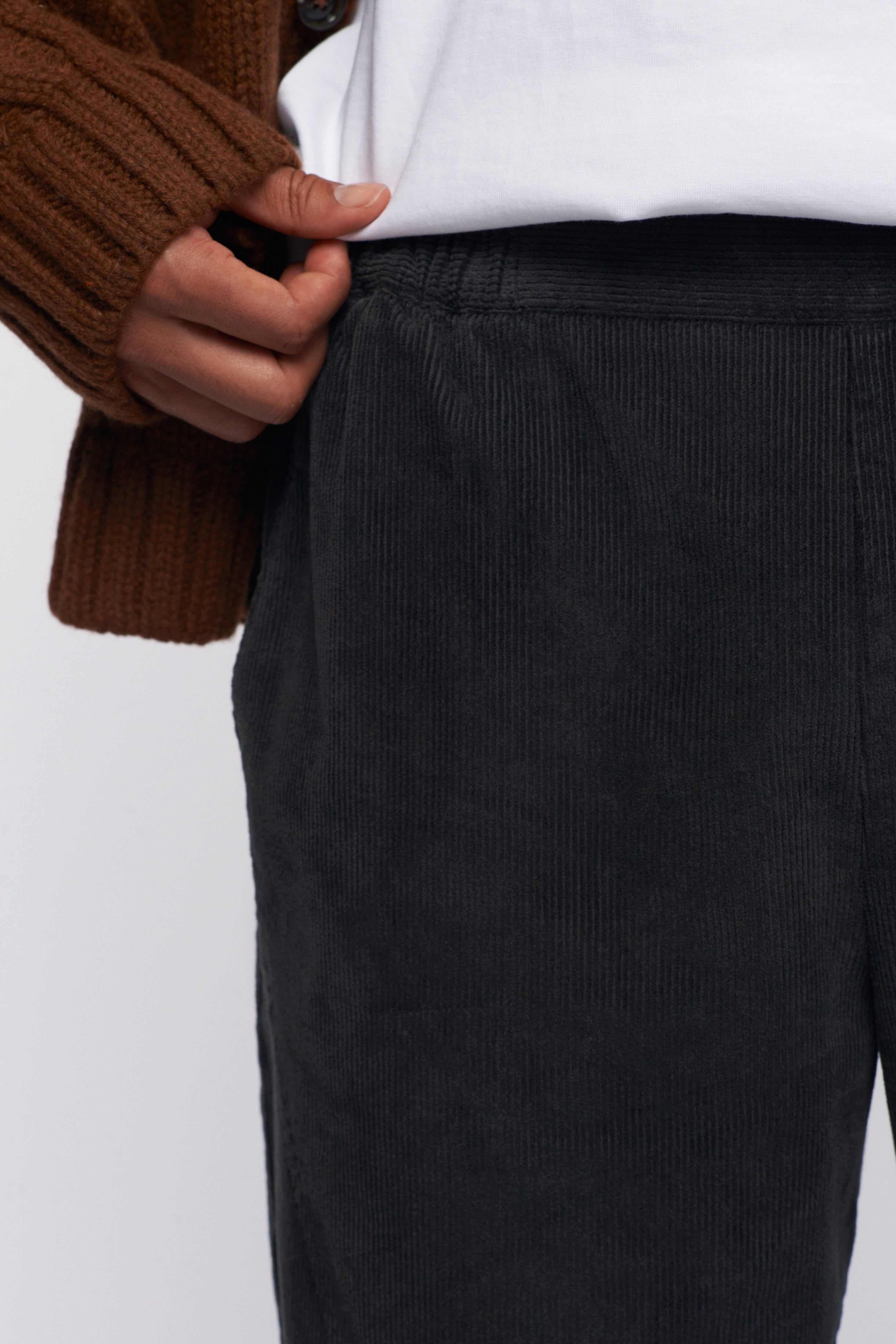 Unisex Corduroy Pant in Raven sold by Kotn product image thumbnail 5