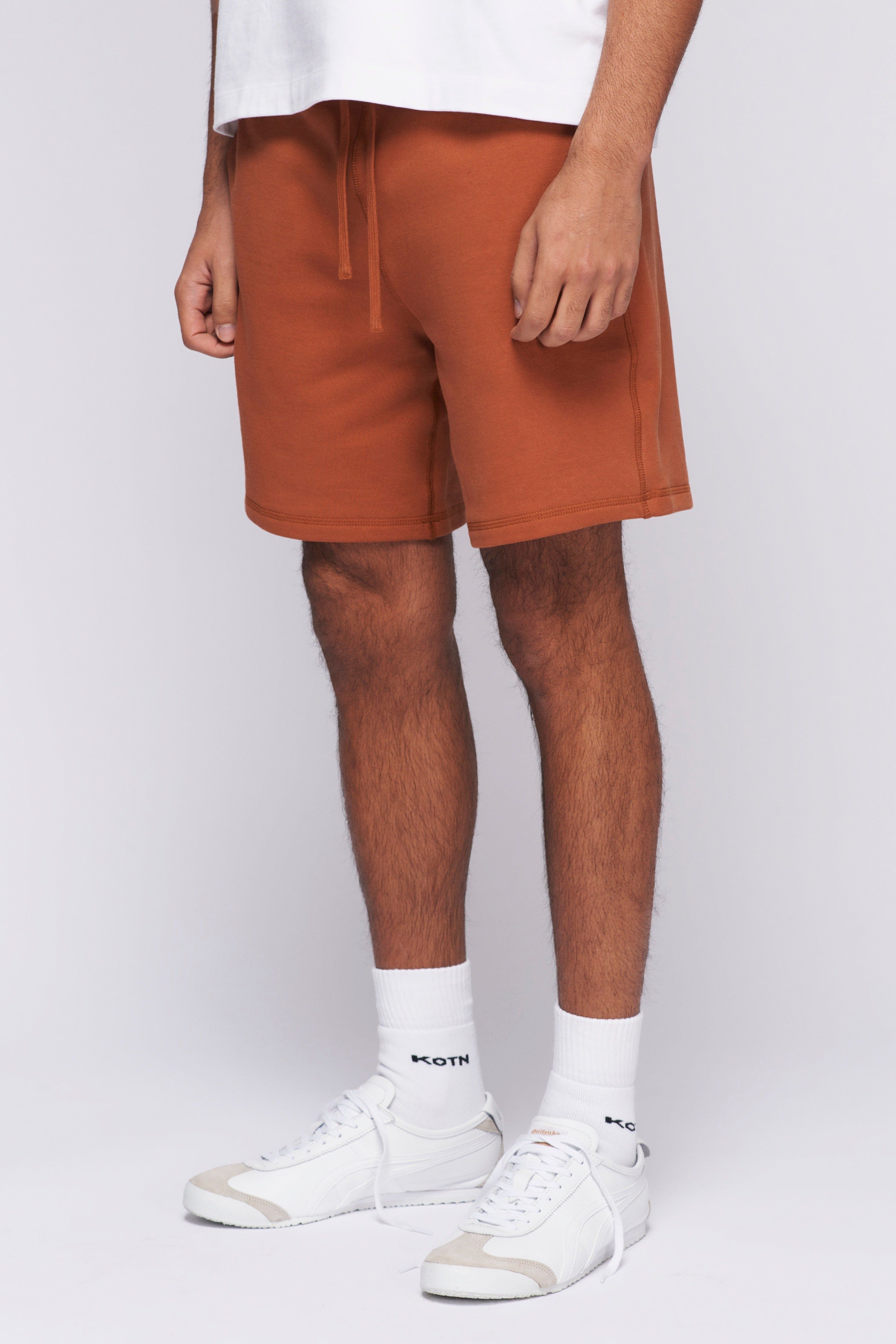 Men's French Terry Shorts in Terracotta sold by Kotn product image thumbnail 2