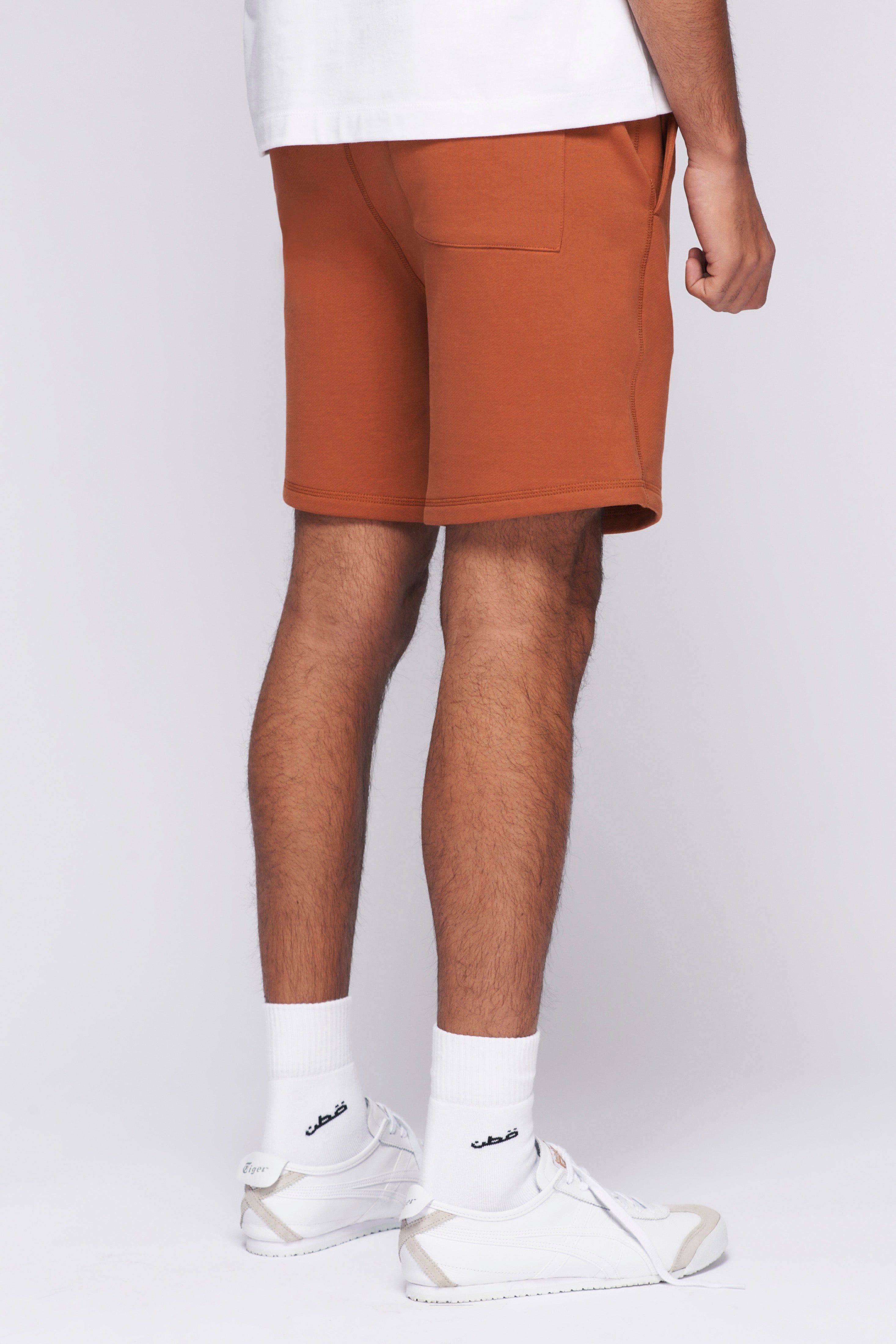 Men's French Terry Shorts in Terracotta sold by Kotn product image thumbnail 3