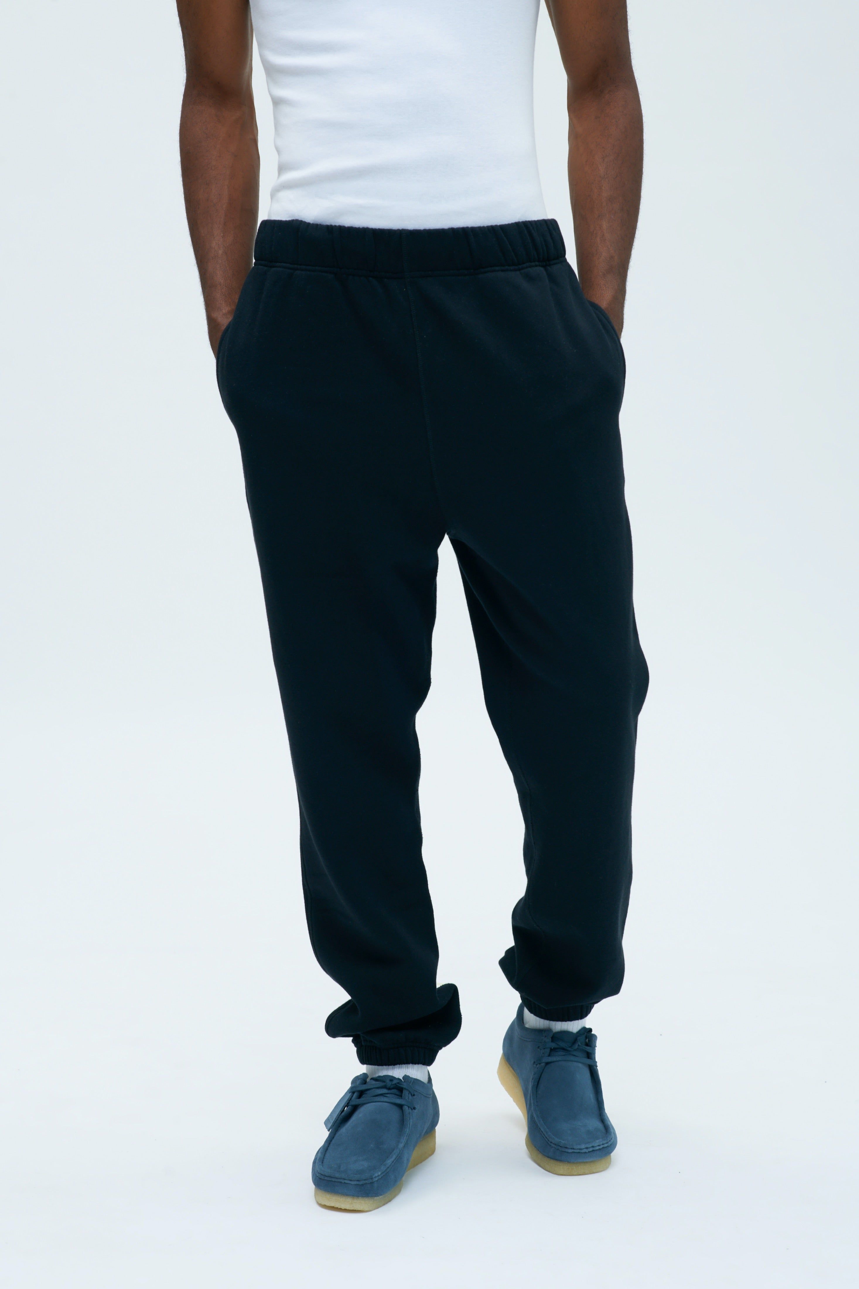 Men's Essential Sweatpant in Black sold by Kotn product image thumbnail 3