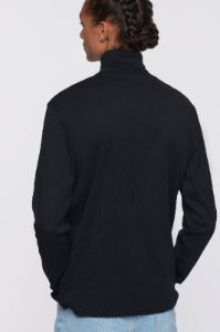 Men's Turtleneck in Black sold by Kotn