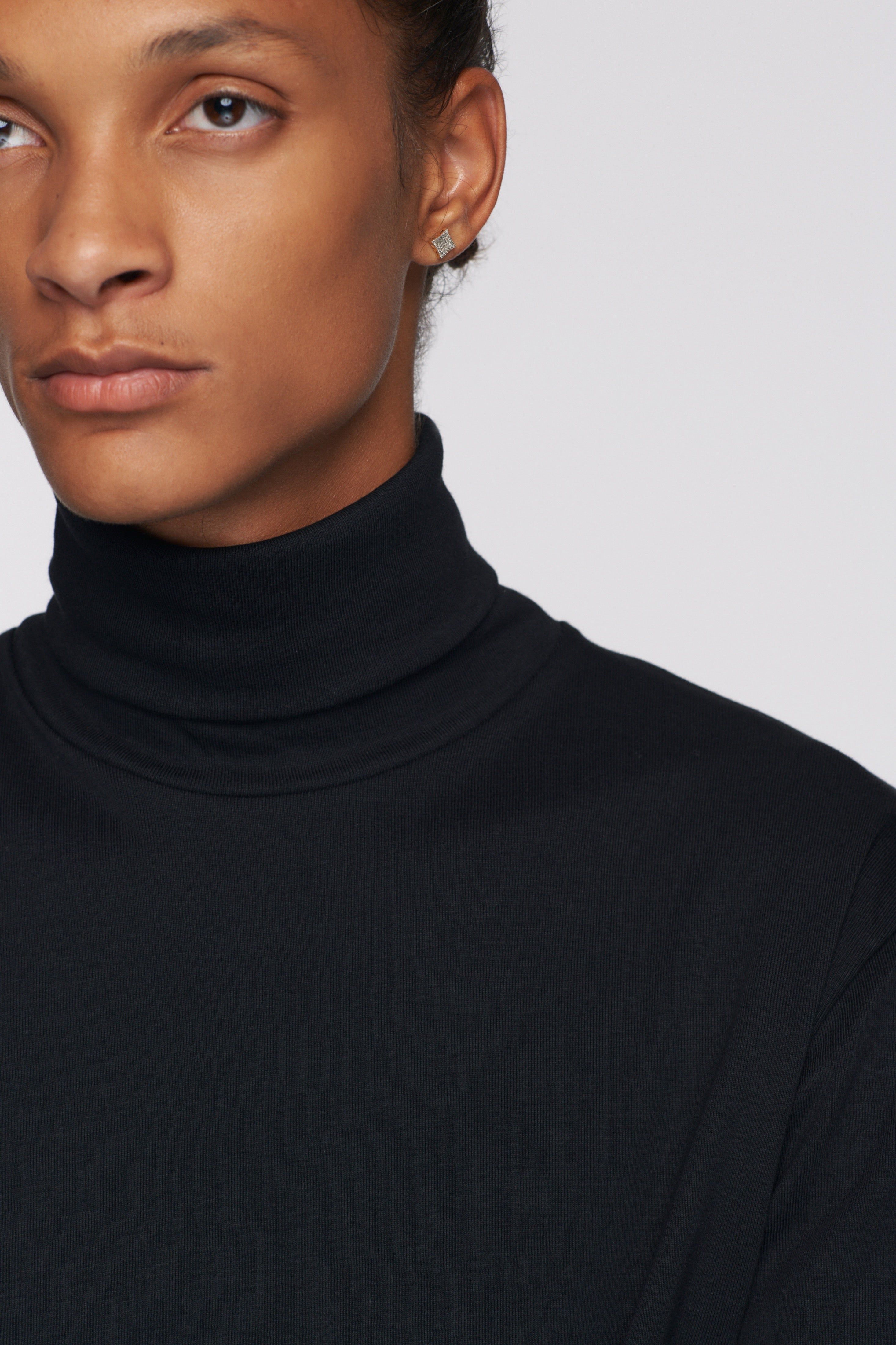Men's Turtleneck in Black sold by Kotn product image thumbnail 4