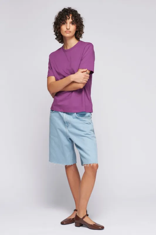 Women's Easy Crew in Violet sold by Kotn
