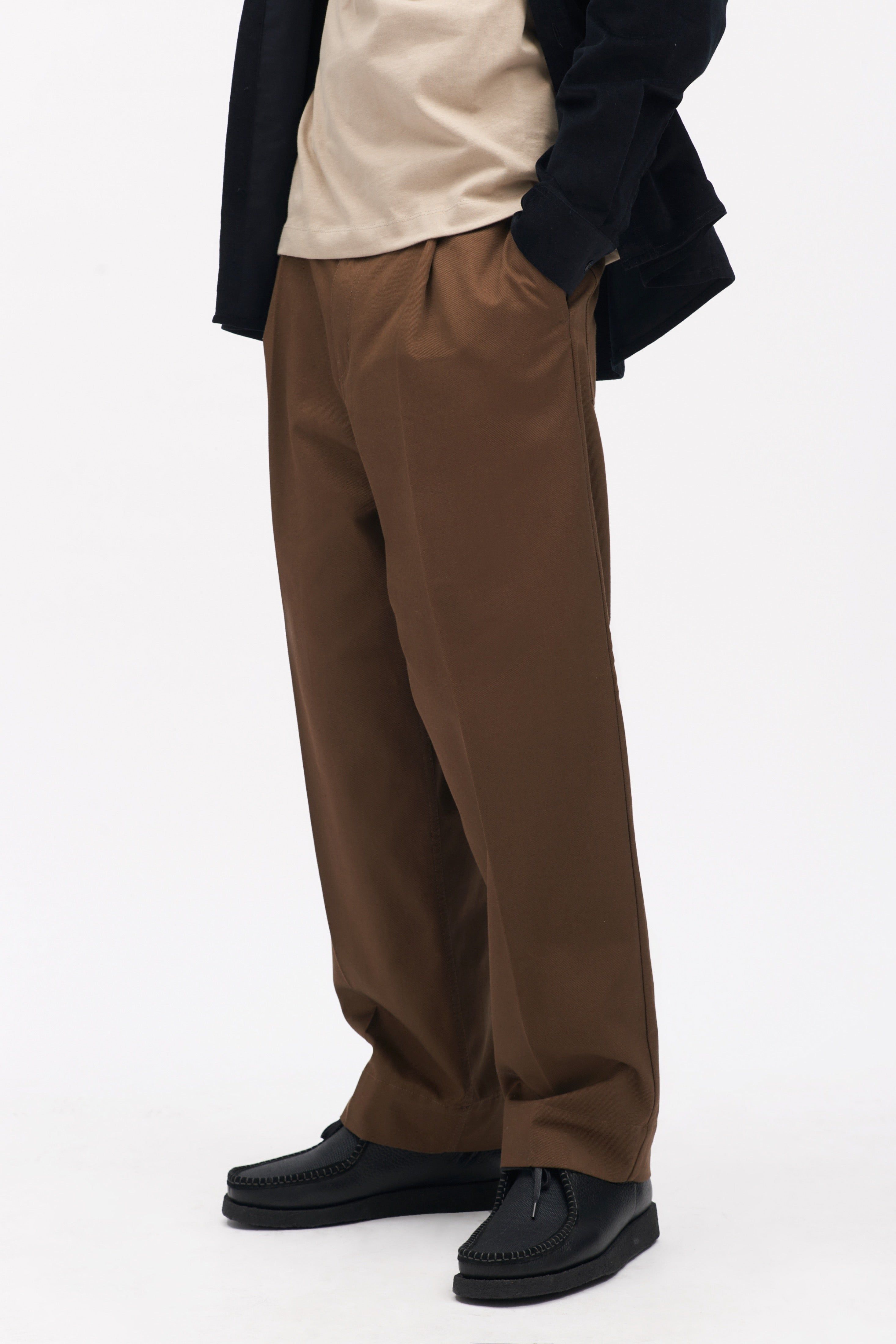 Men's Nilus Trouser in Walnut sold by Kotn product image thumbnail 2