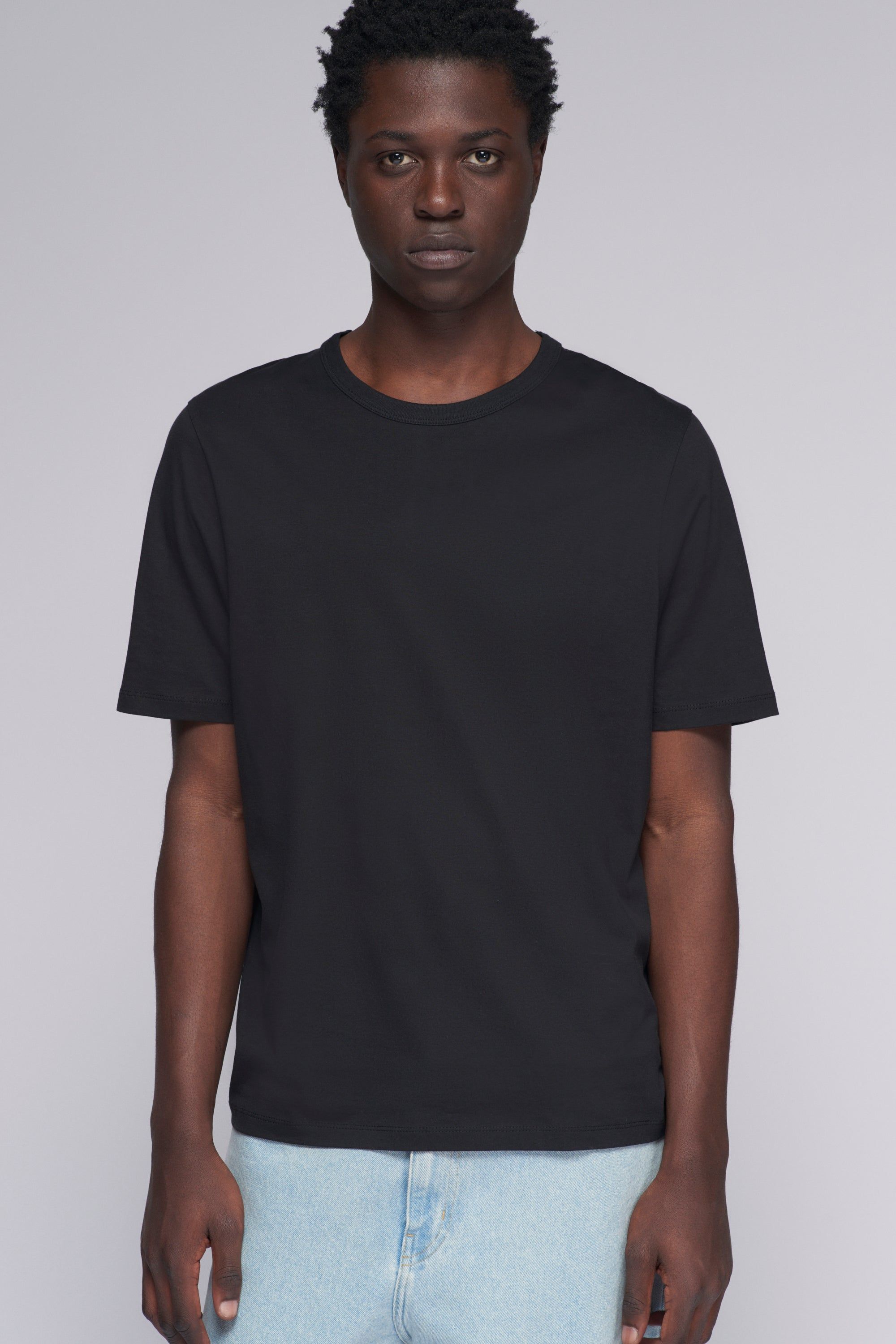 Men's Easy Crew in Black sold by Kotn product image thumbnail 2
