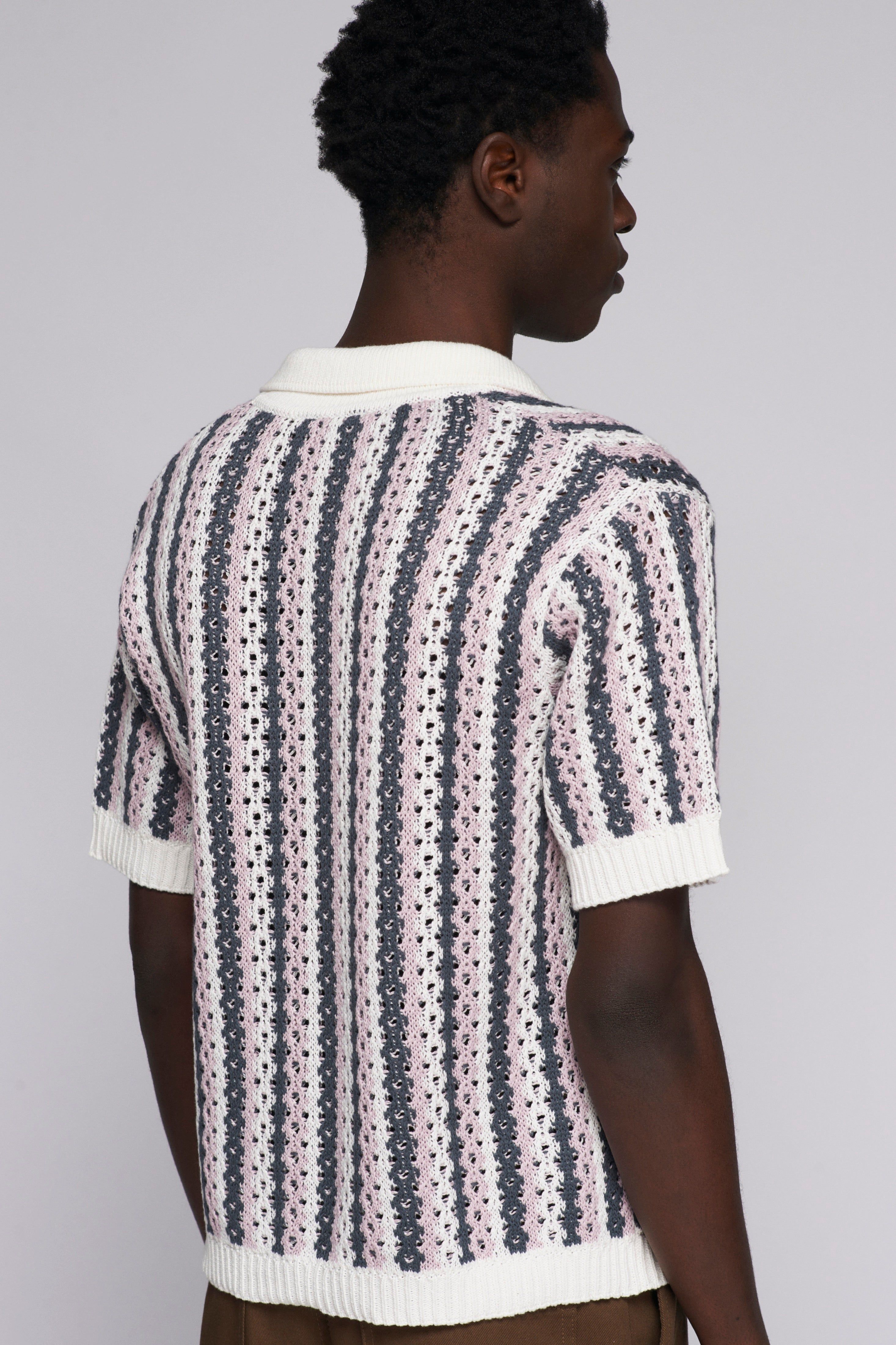 Unisex Groove Shirt in Lilac Mix sold by Kotn product image thumbnail 6