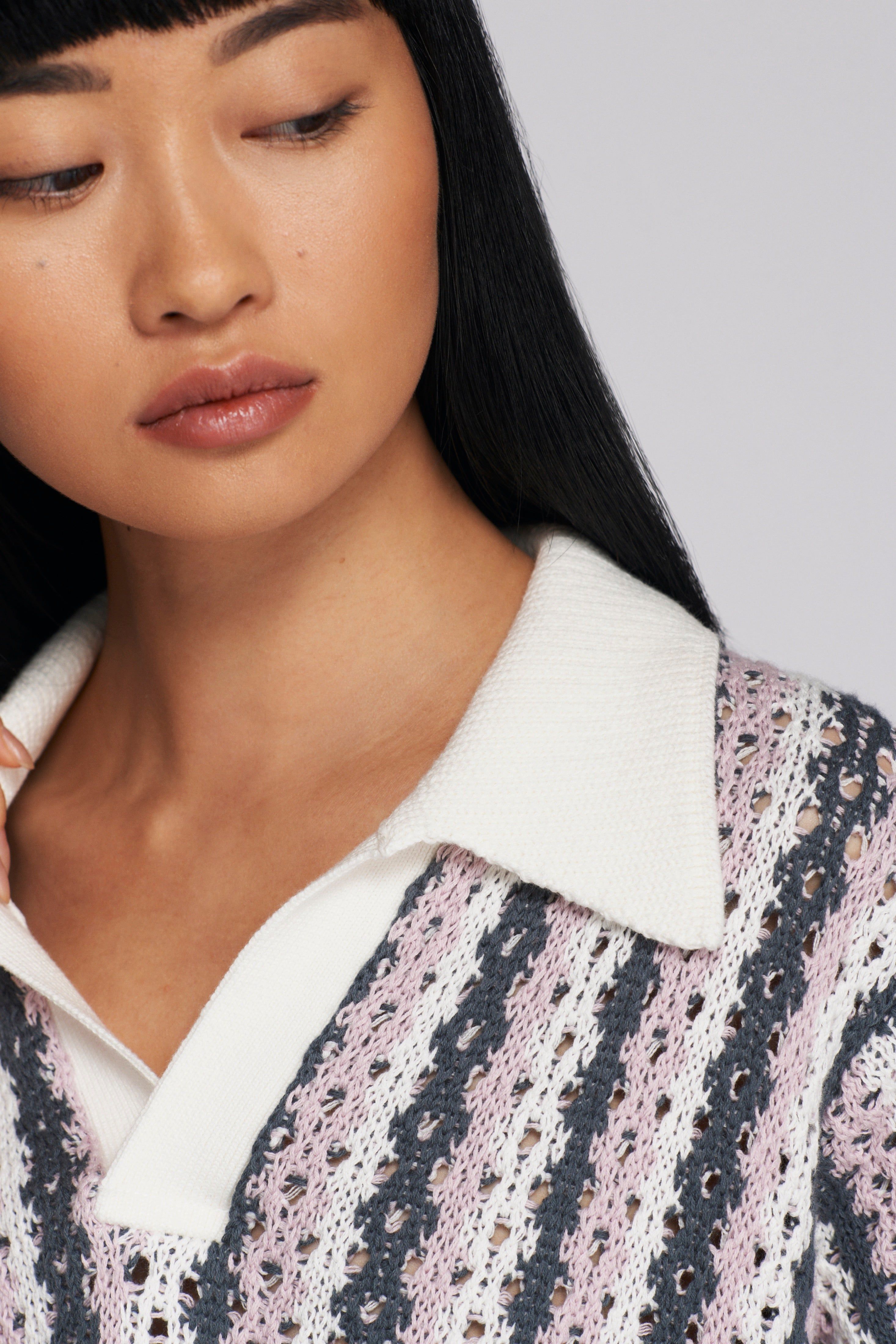 Unisex Groove Shirt in Lilac Mix sold by Kotn product image thumbnail 7