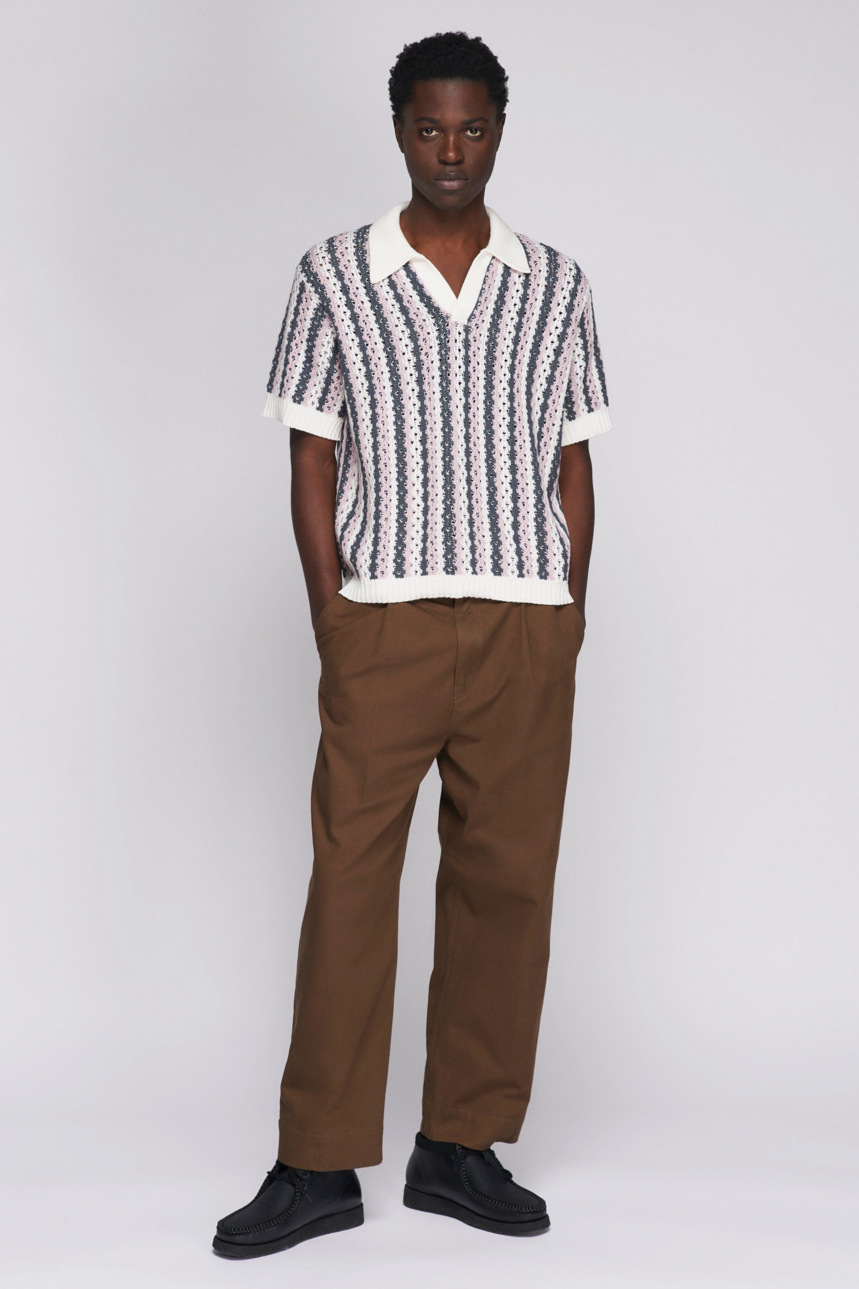 Unisex Groove Shirt in Lilac Mix sold by Kotn product image thumbnail 2