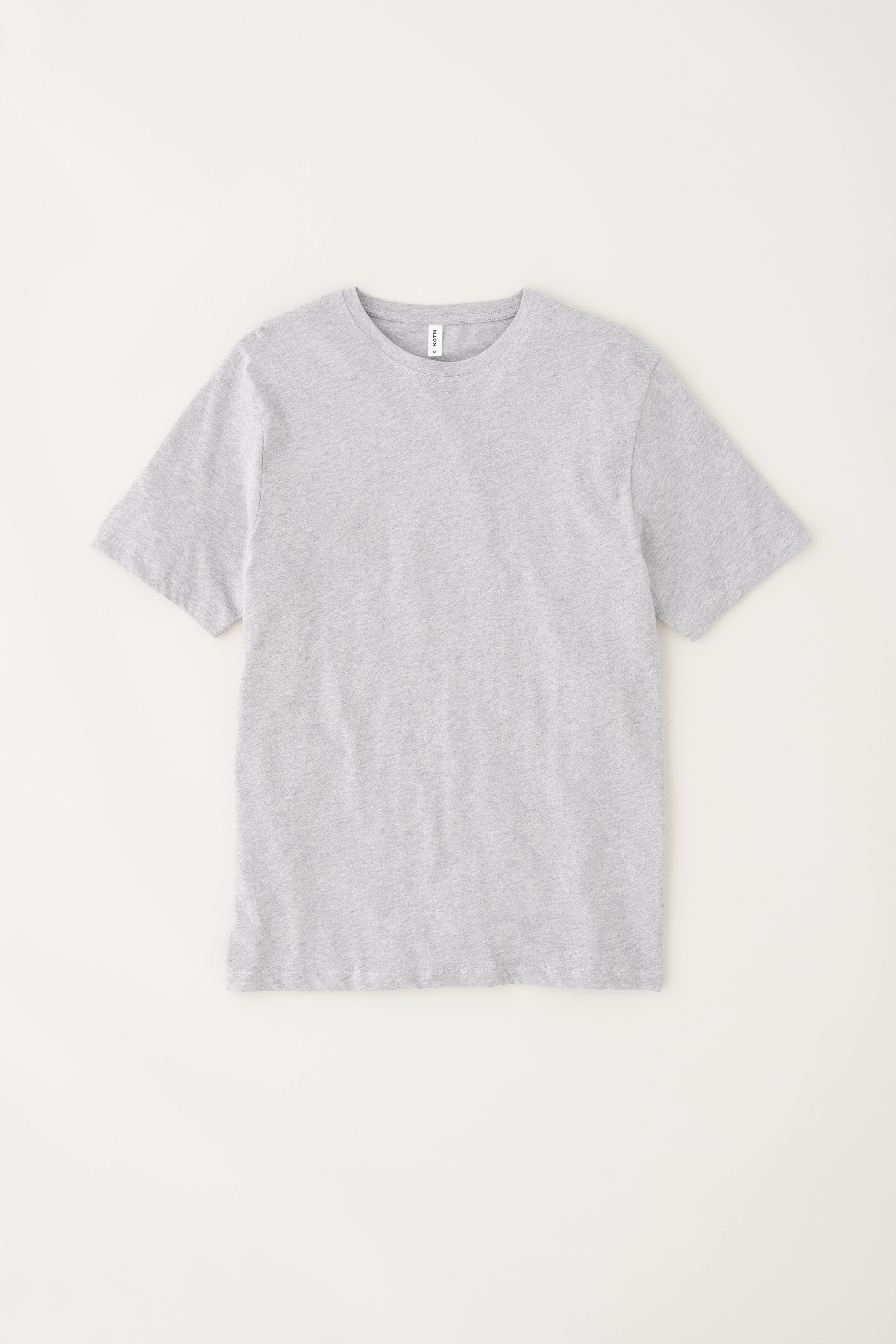 Men's Essential Crew in Heather Grey sold by Kotn product image thumbnail 5