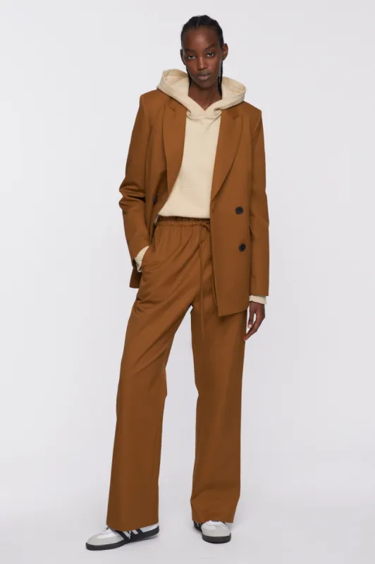 Women's Double Breasted Blazer in Ochre sold by Kotn