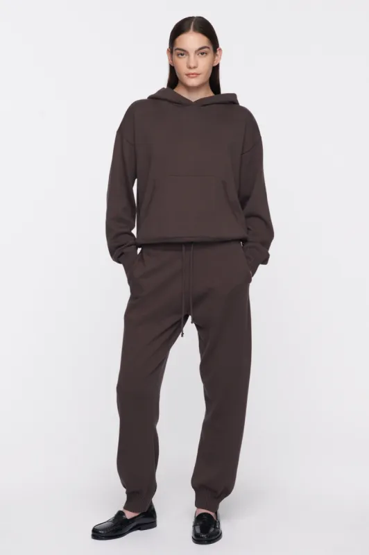 Unisex Fine Knit Pant in Turkish Coffee made by Kotn
