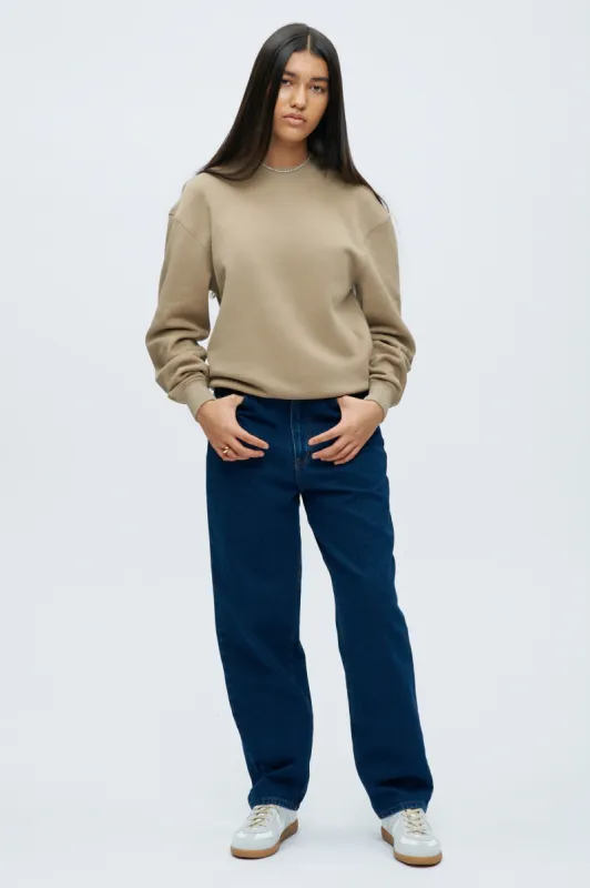 Women's Essential Sweatshirt in Coriander sold by Kotn