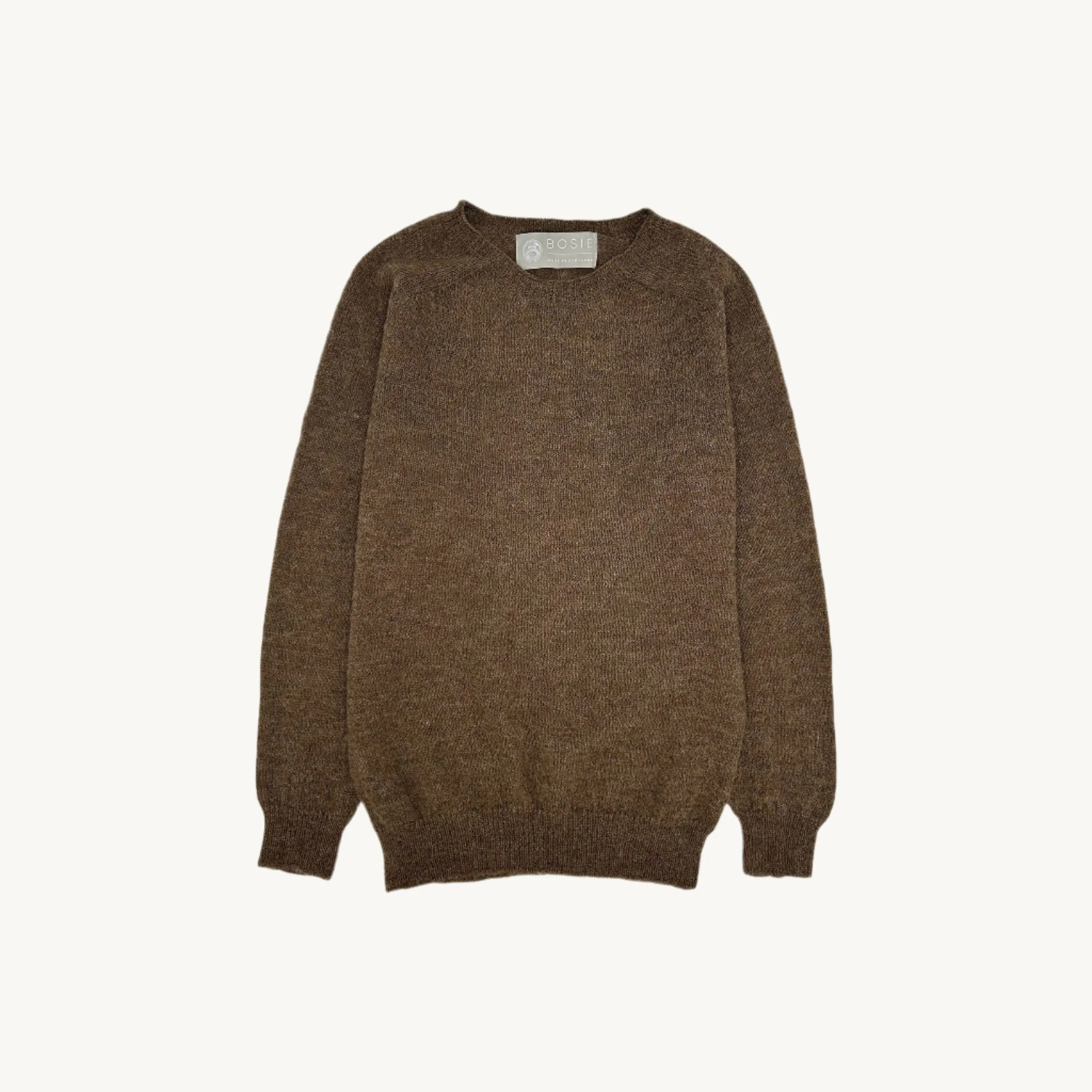 Harley of Scotland Everest Shetland Undyed Voe - Moorit Brown sold by Bosie Knitwear product image thumbnail 5