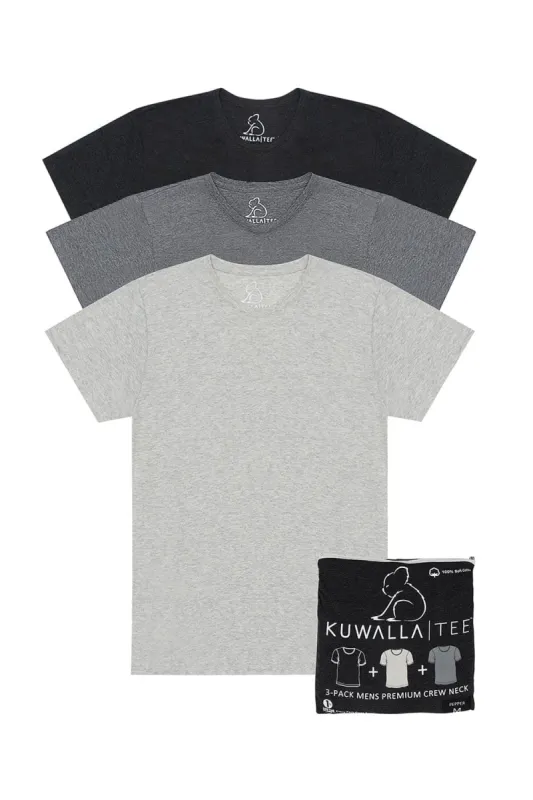 3-Pack Crew Neck sold by Kuwallatee