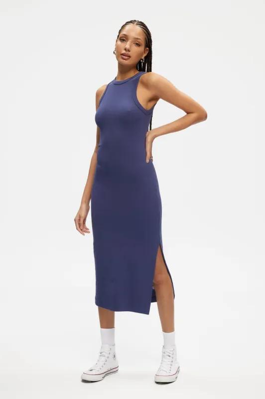 Ribbed Halter Dress sold by Kuwallatee