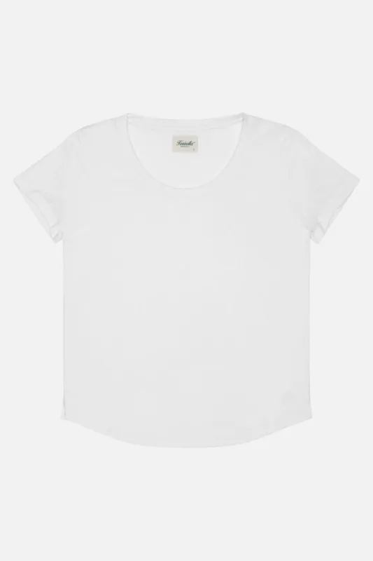 Essential Scoop Tee sold by Kuwallatee