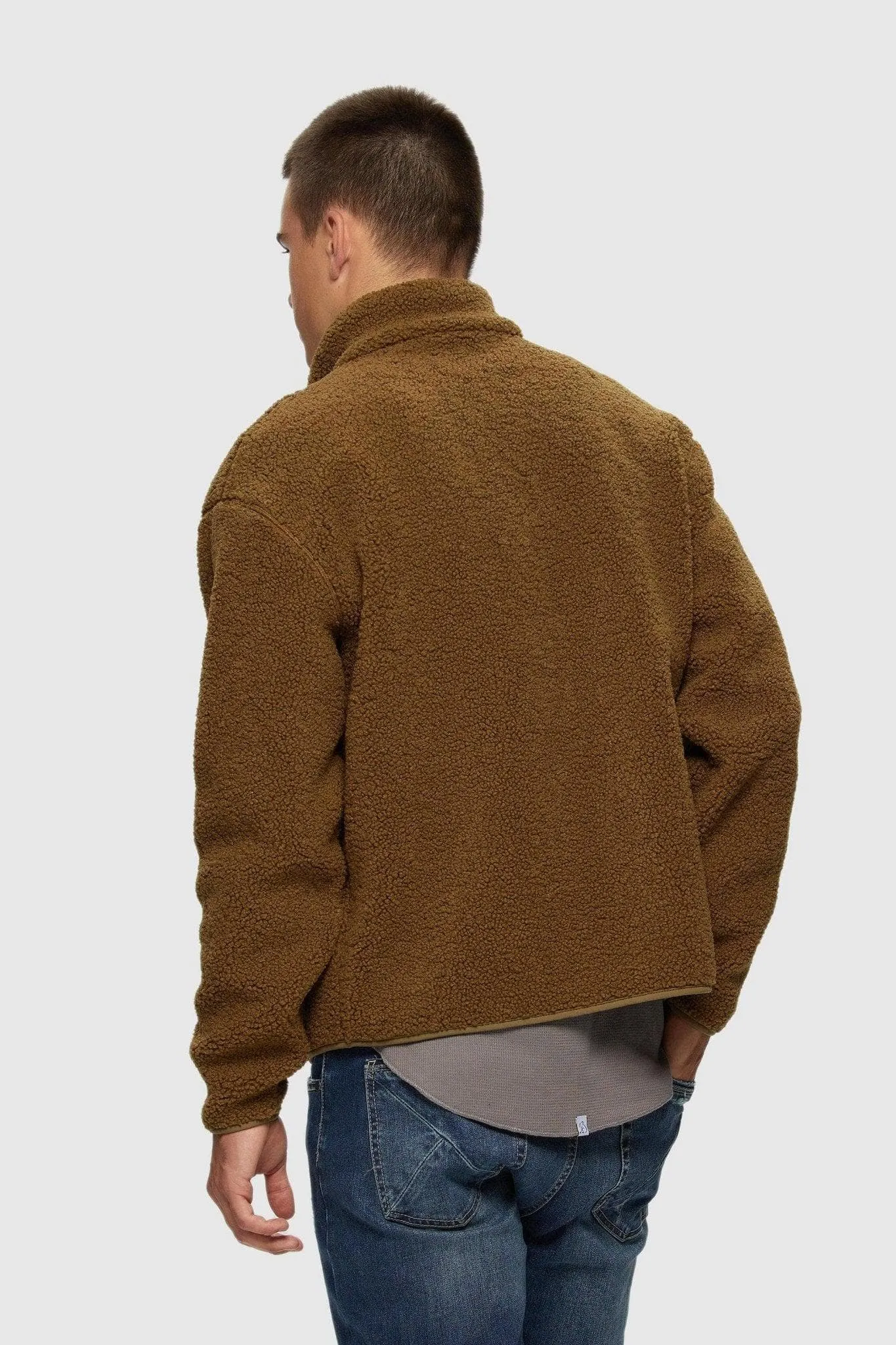 Bonded Sherpa - Fleece Jacket sold by Kuwallatee product image thumbnail 4