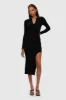 Long Sleeve Collared Dress sold by Kuwallatee