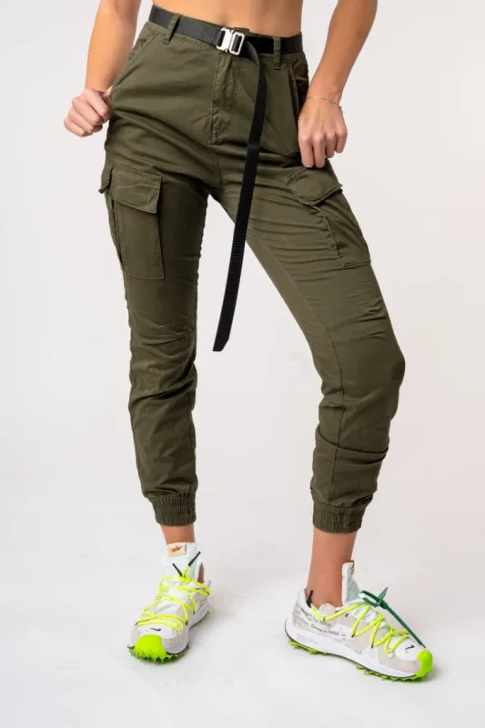 Womens Cargo Jogger sold by Kuwallatee
